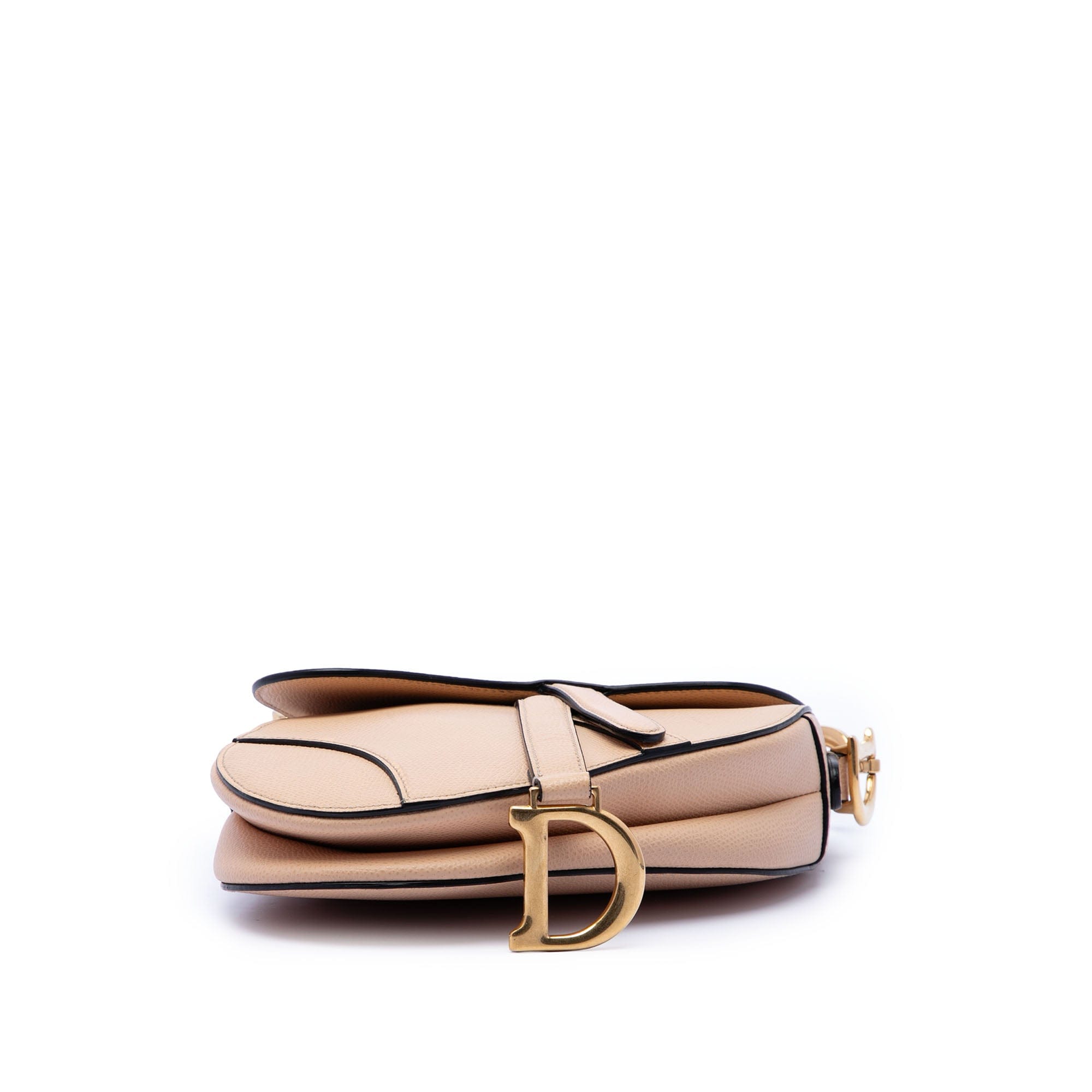 Dior Mini Grained Calfskin Saddle Bag