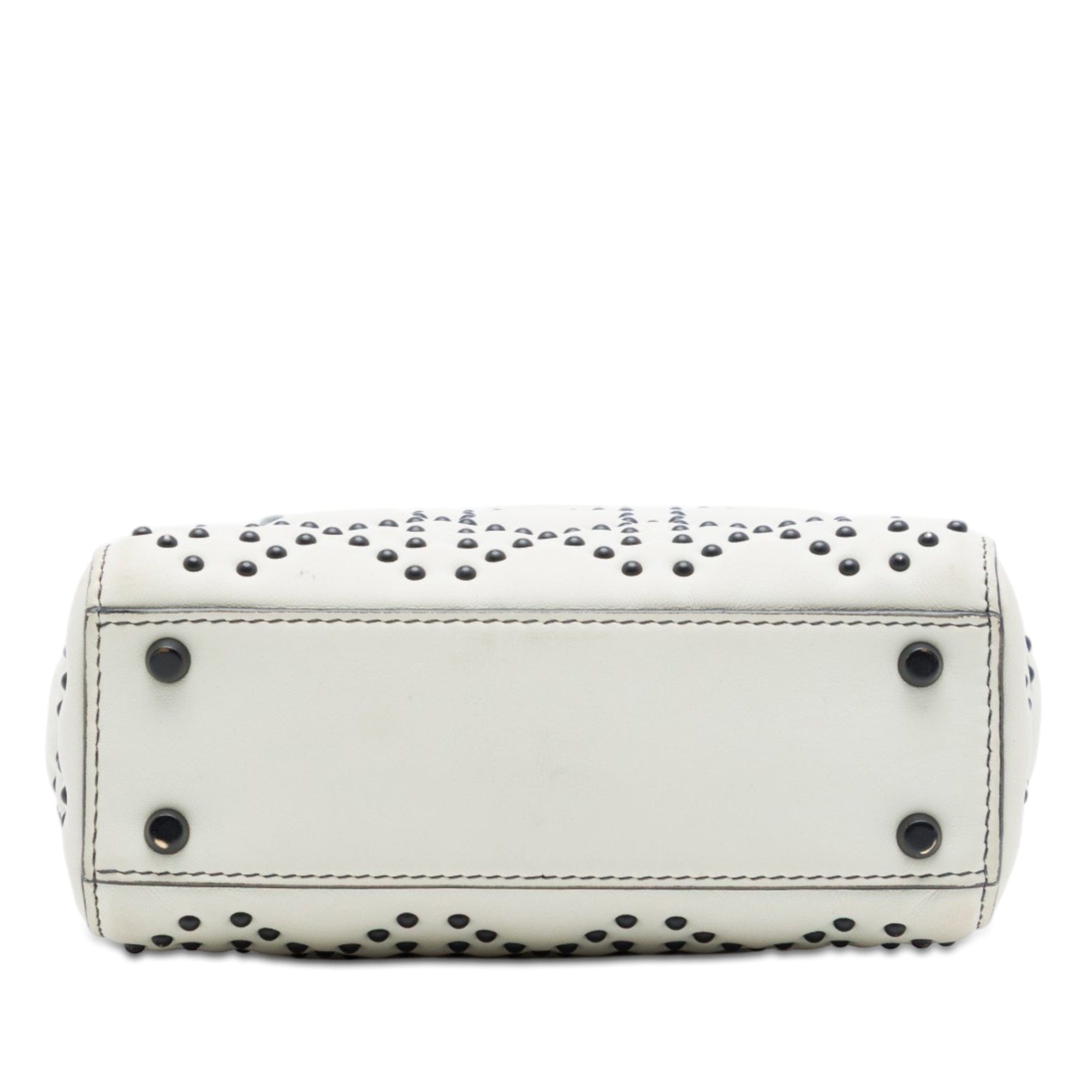 Dior Mini Lambskin Cannage Studded Supple Lady Dior