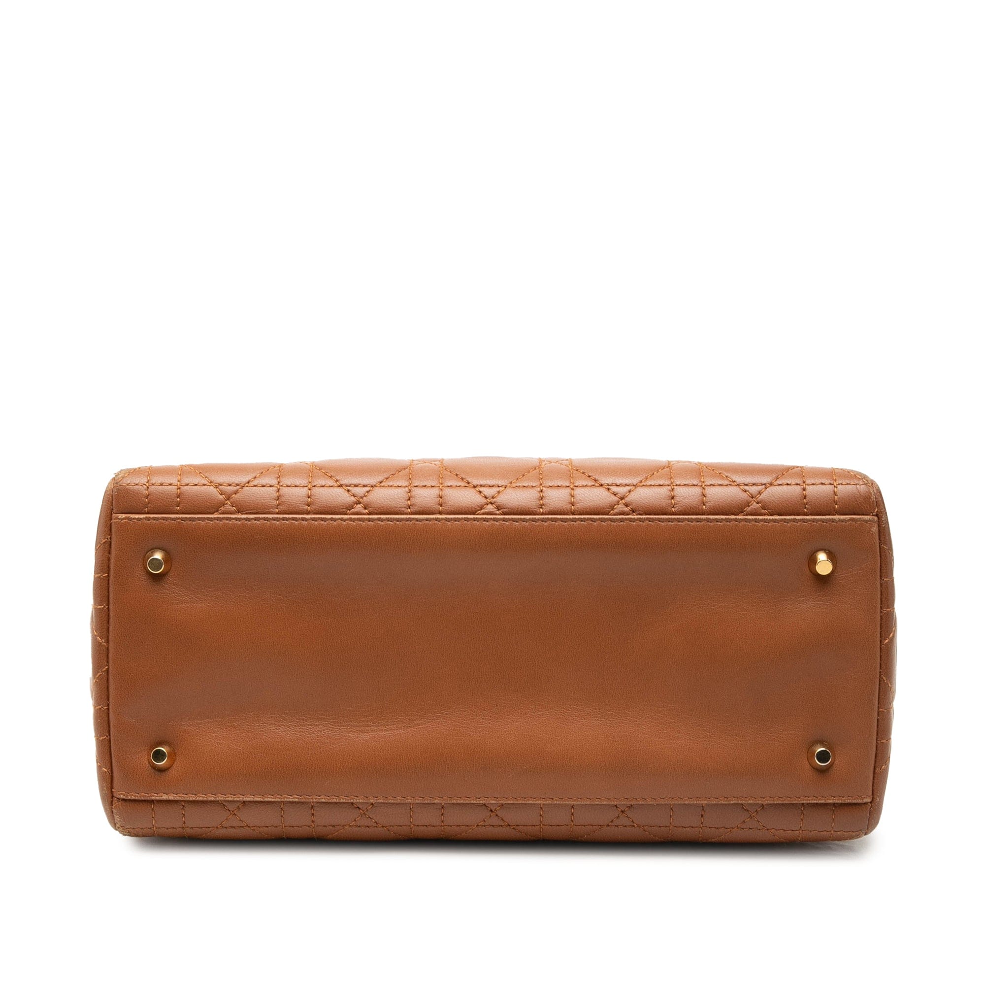 Dior Medium Lambskin Cannage Lady Dior