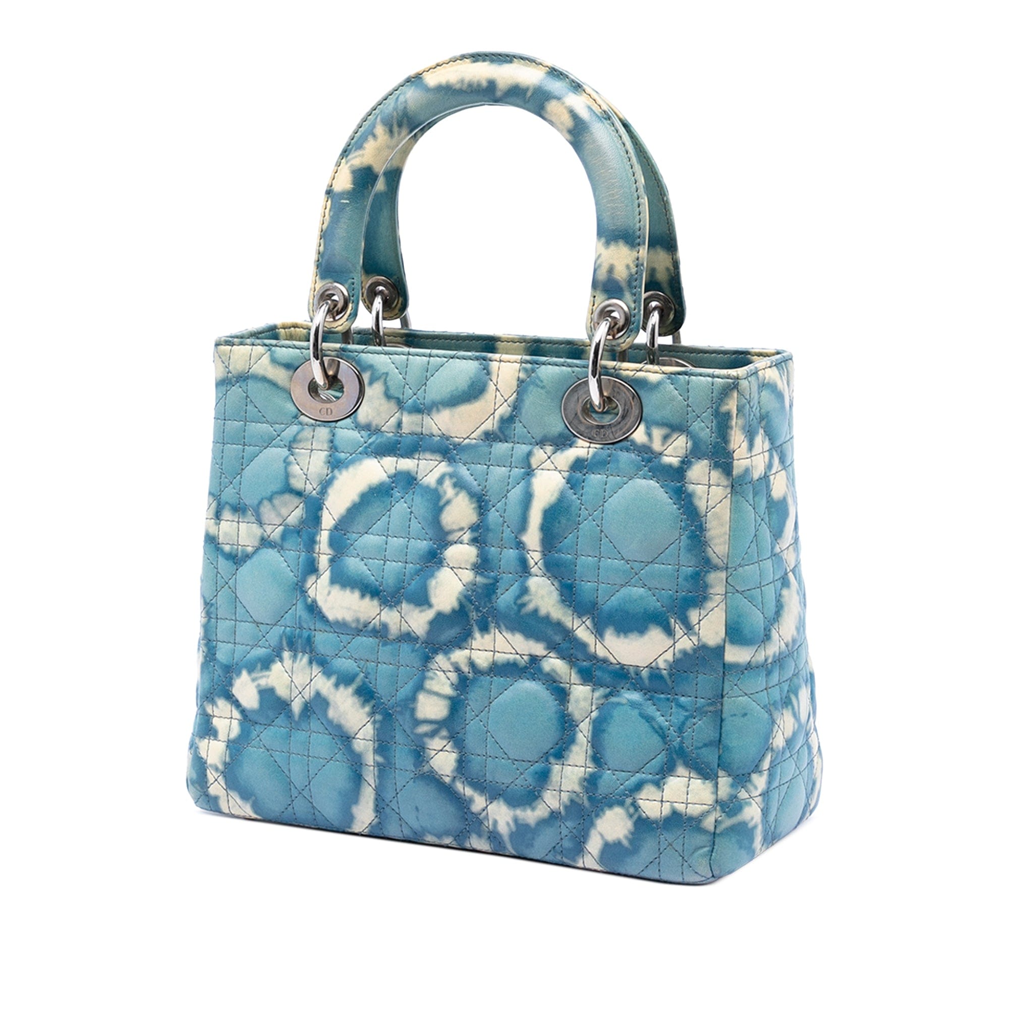 Dior Medium Calfskin Tie Dye Print Lady Dior