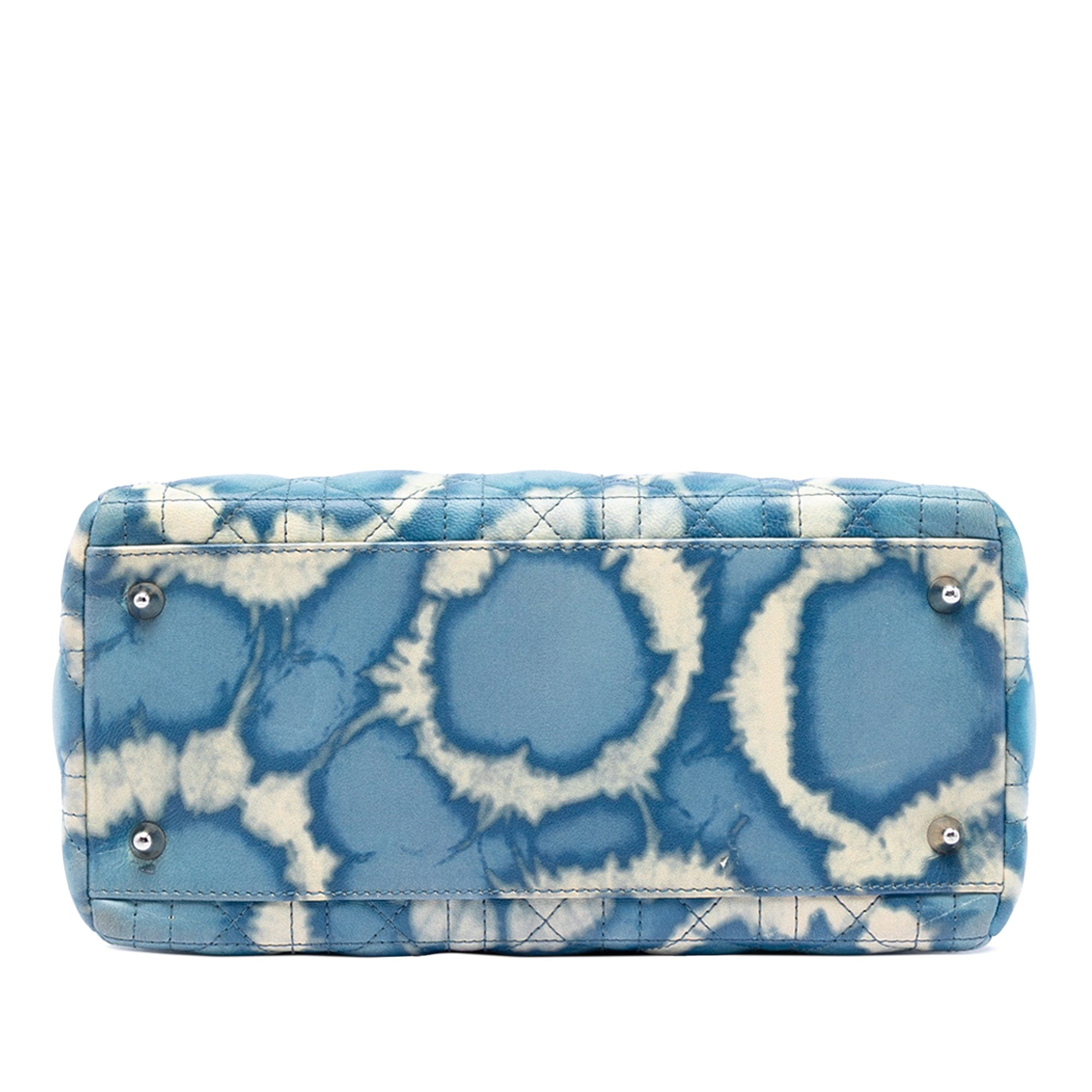 Dior Medium Calfskin Tie Dye Print Lady Dior