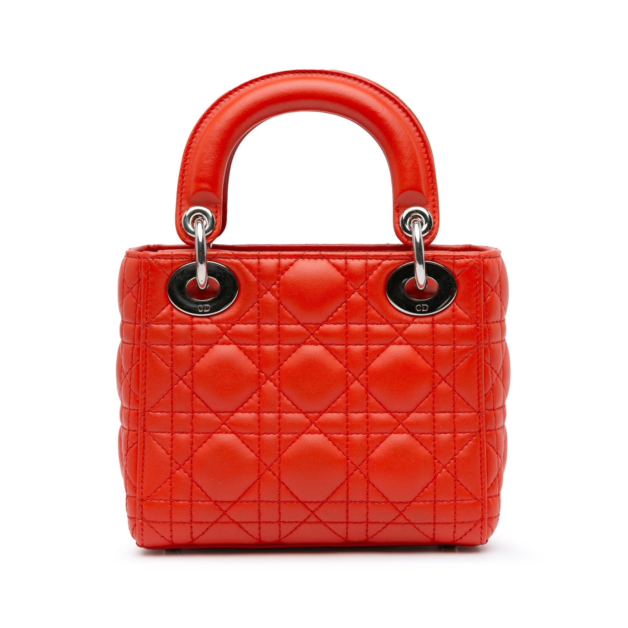 Dior Mini Lambskin Cannage Lady Dior
