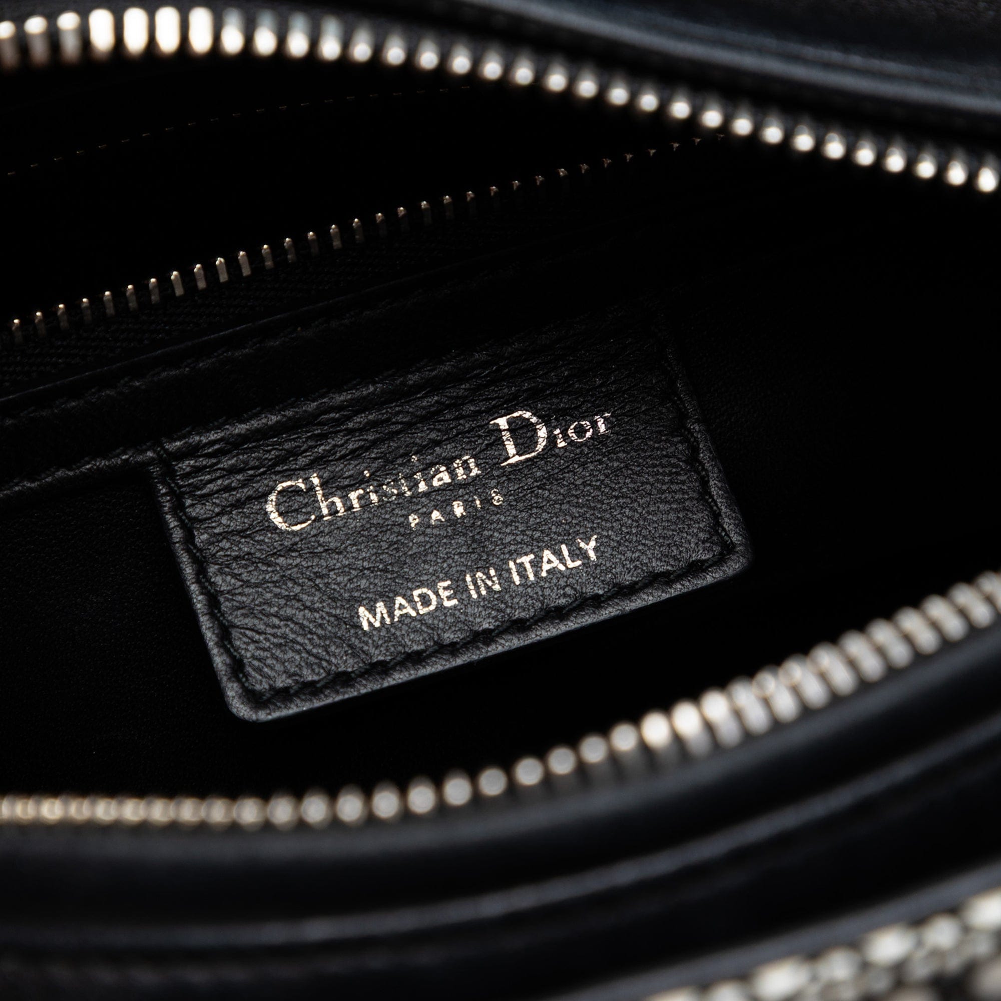 Dior Medium Calfskin Mesh Microcannage Patches Lady Dior