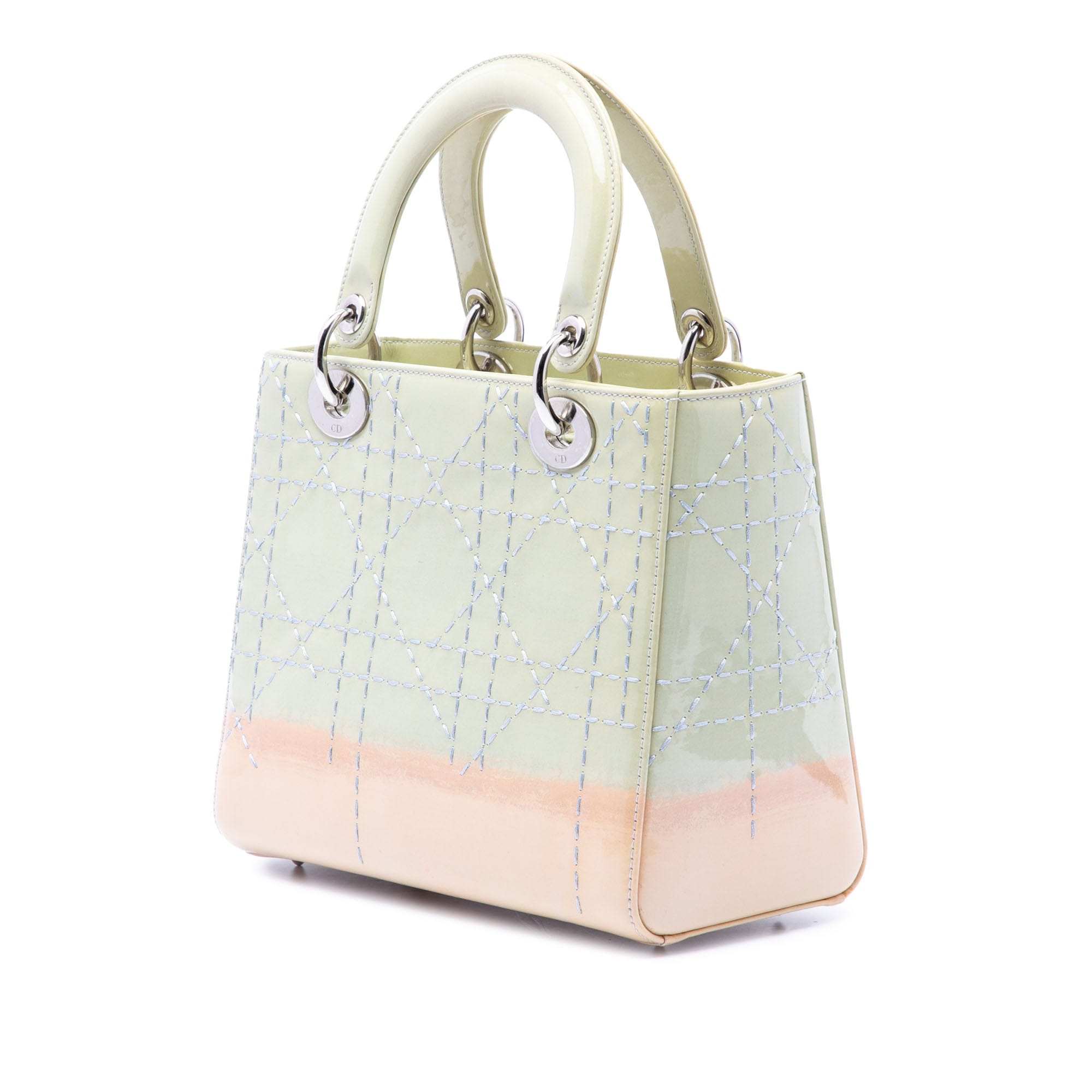Dior Medium Ombre Patent Cannage Lady Dior