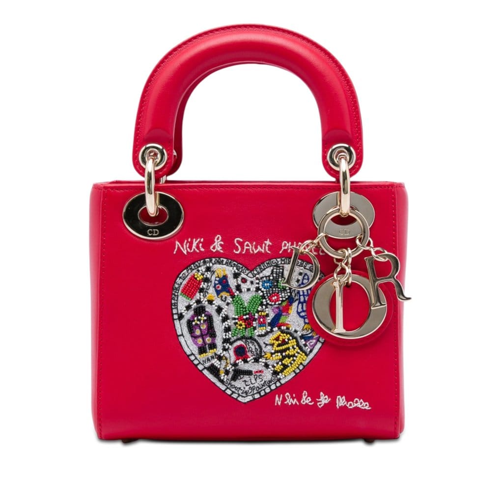 Dior Niki De Saint Phalle Mini Calfskin Lady Dior