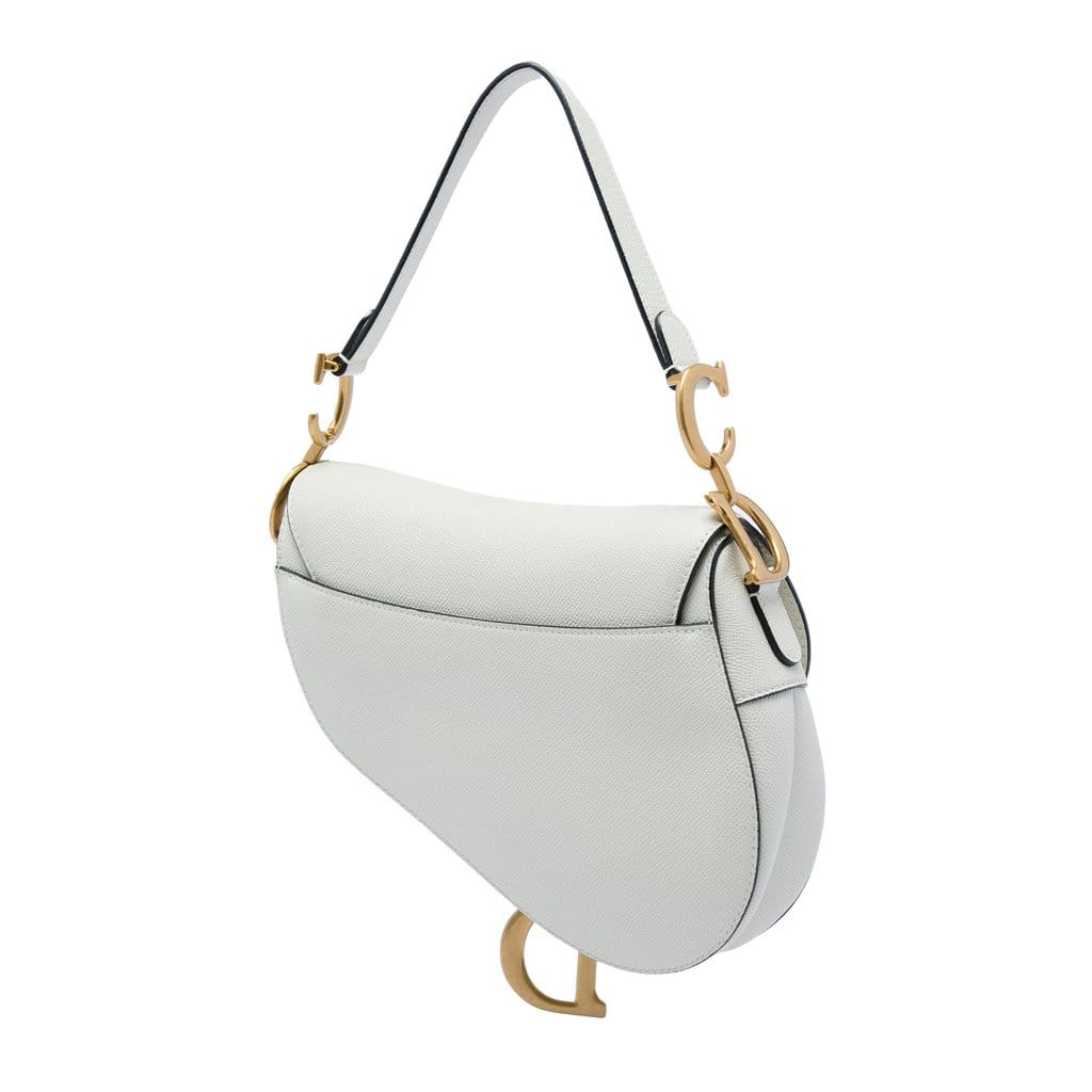 Dior Grained Calfskin Saddle Bag