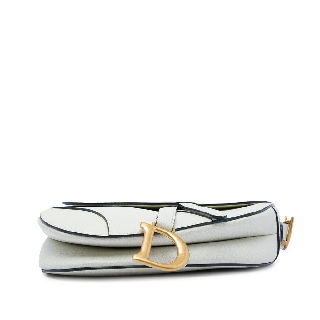 Dior Grained Calfskin Saddle Bag