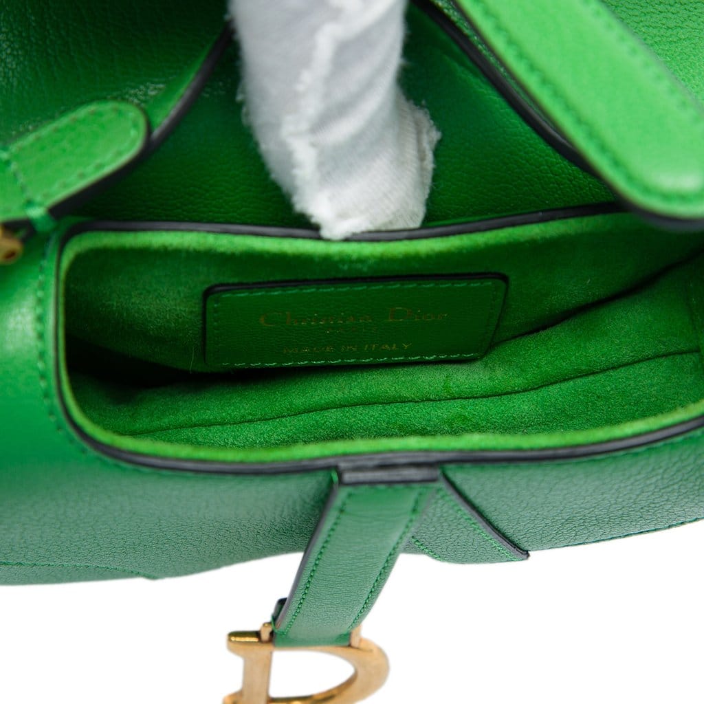 Dior Micro Goatskin Saddle Bag