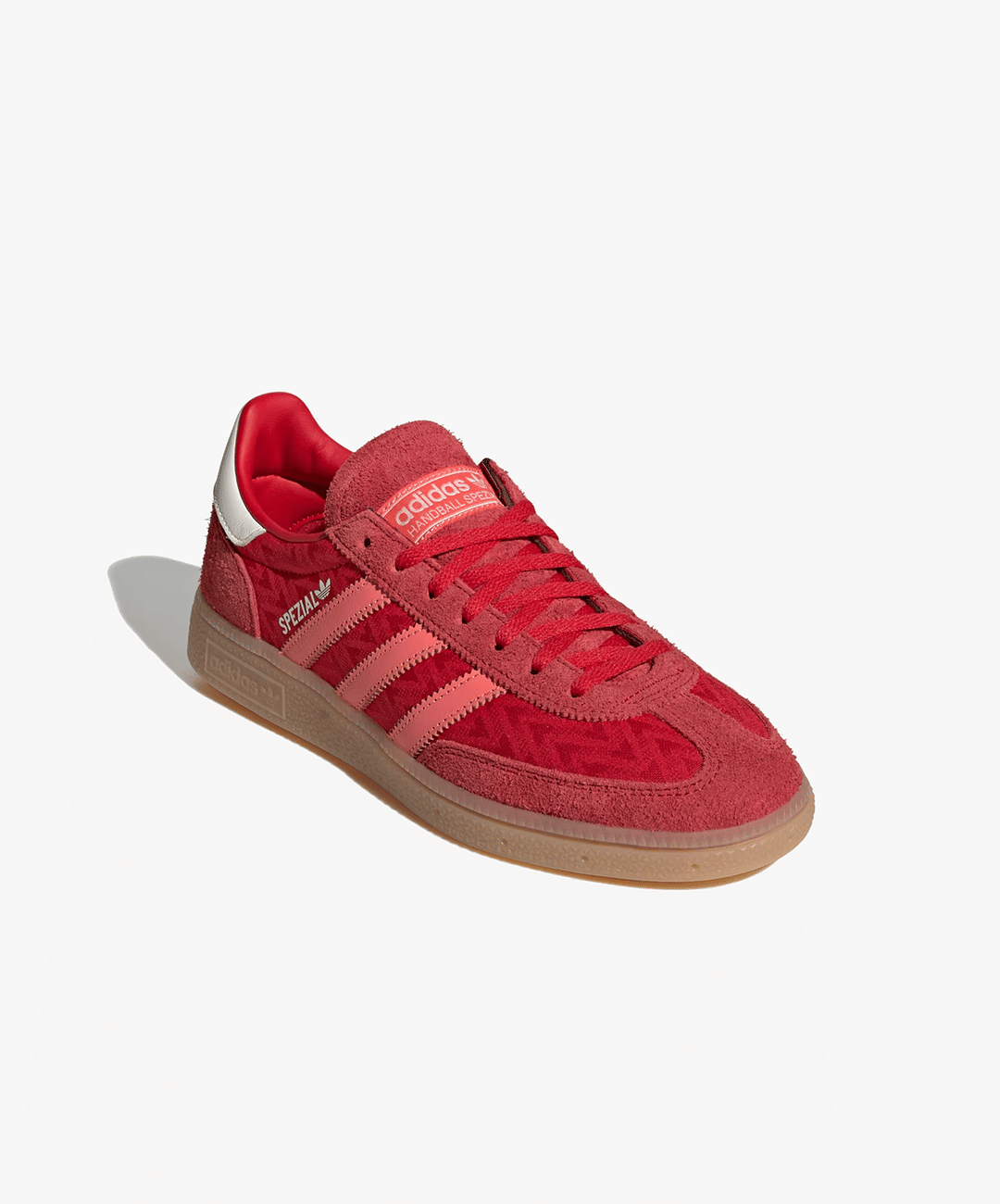 ADIDAS ORIGINALS | HANDBALL SPEZIAL { BETTER SCARLET/SEMI FLASH/OFF WHITE