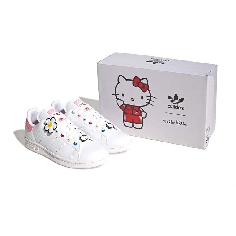 adidas + Hello Kitty Kid's Stan Smith Bliss Pink