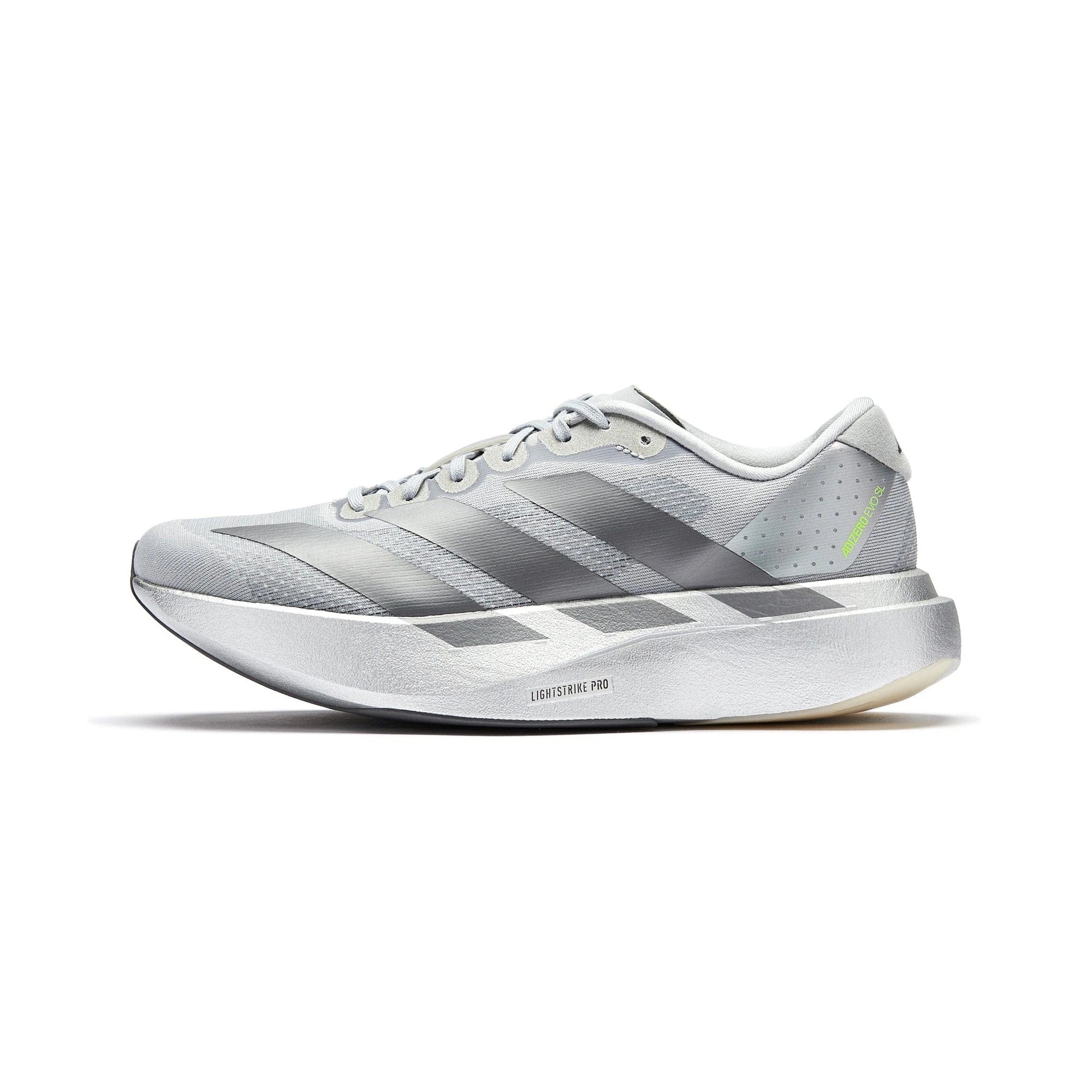 adidas Adizero Evo SL J Silver Metallic Iron Metallic (2025)
