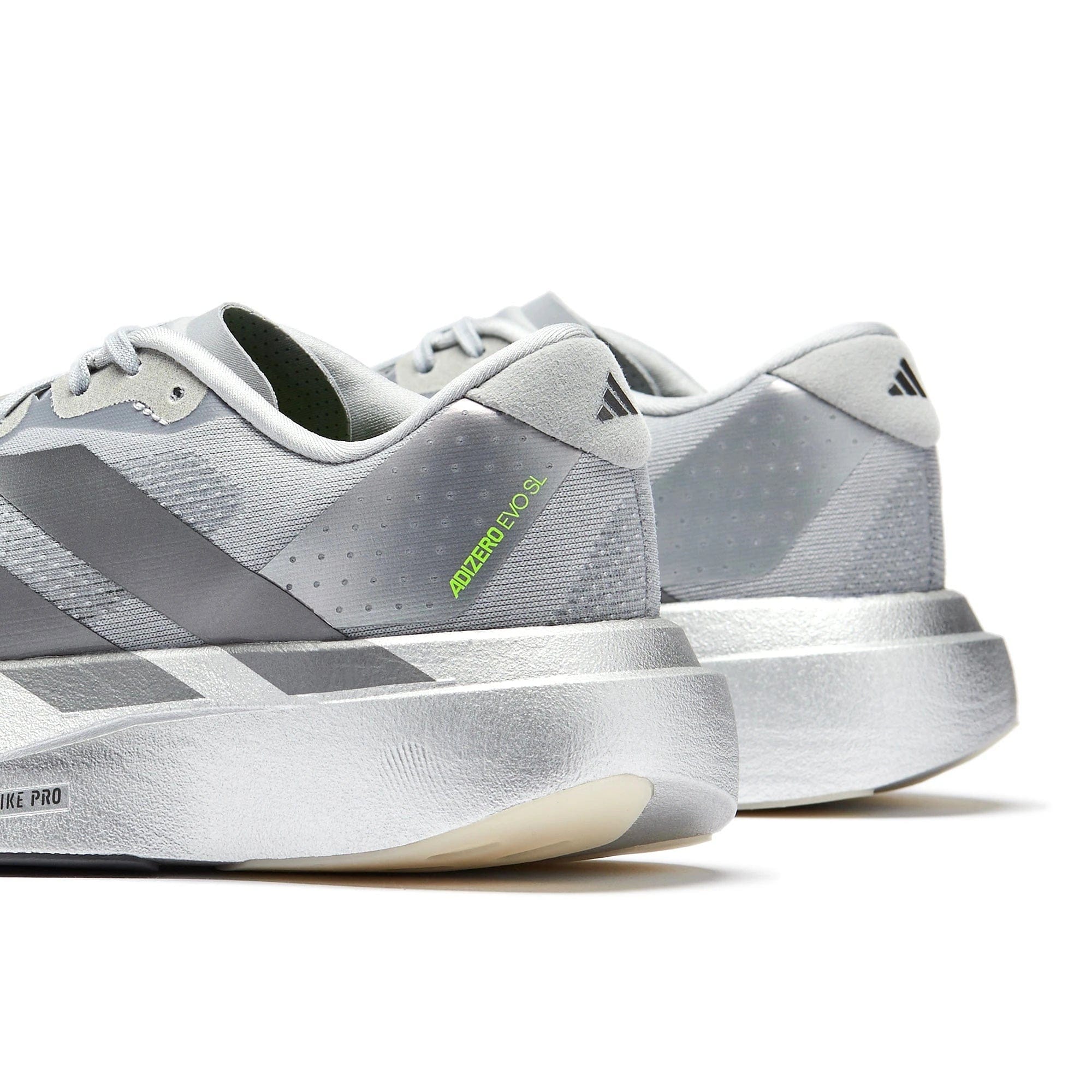 adidas Adizero Evo SL J Silver Metallic Iron Metallic (2025)