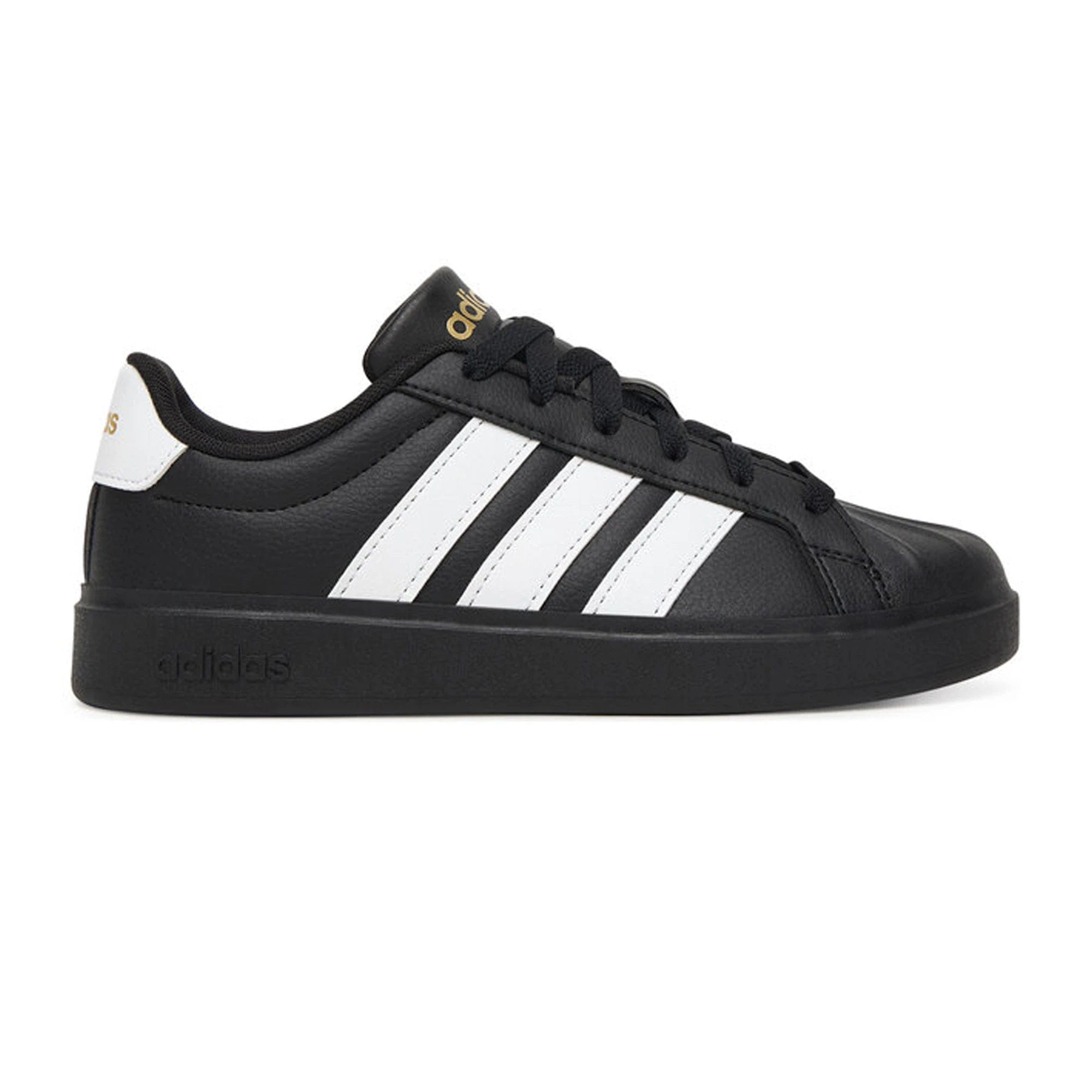 adidas Streettalk J Core Black Footwear White Gold Metallic (2025)