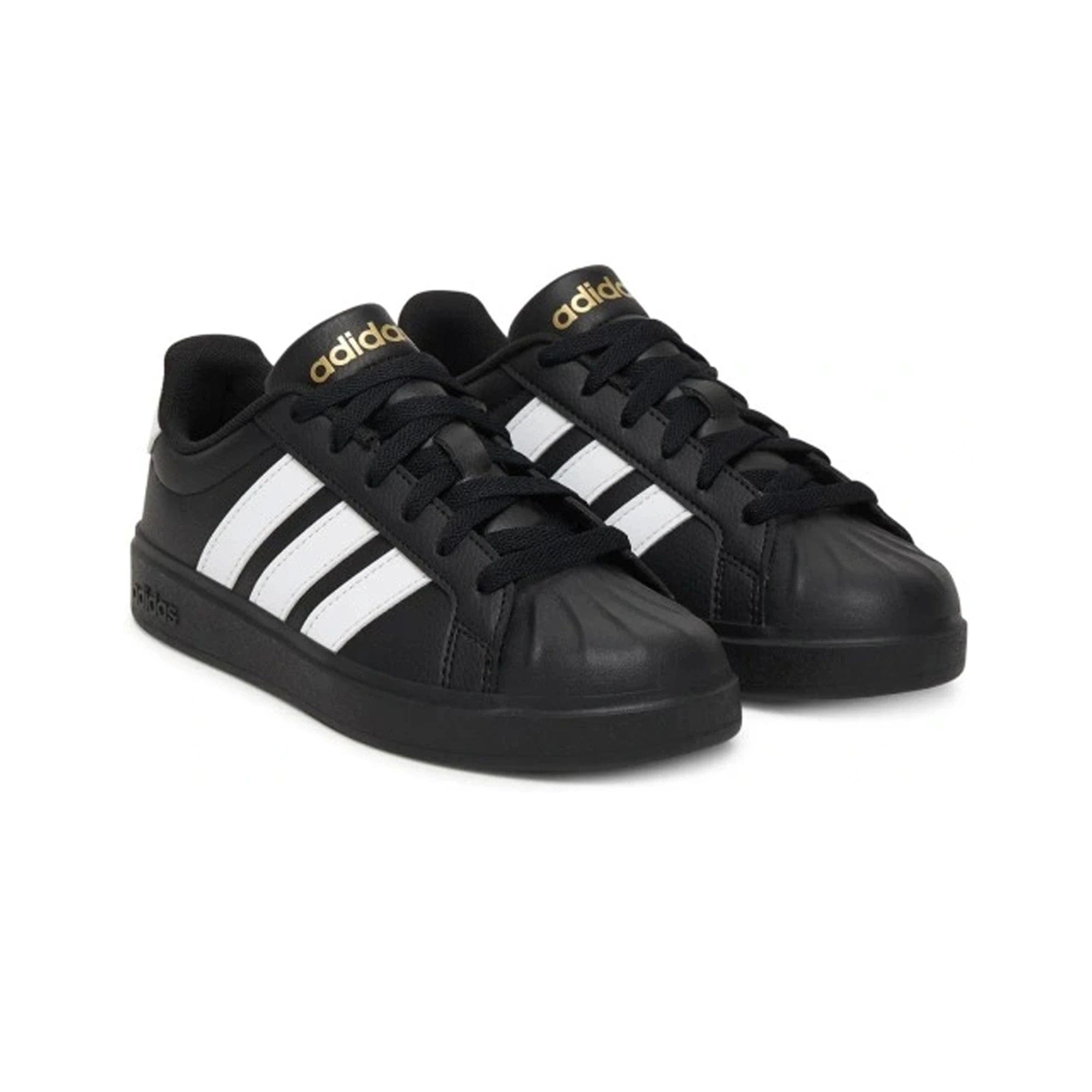 adidas Streettalk J Core Black Footwear White Gold Metallic (2025)