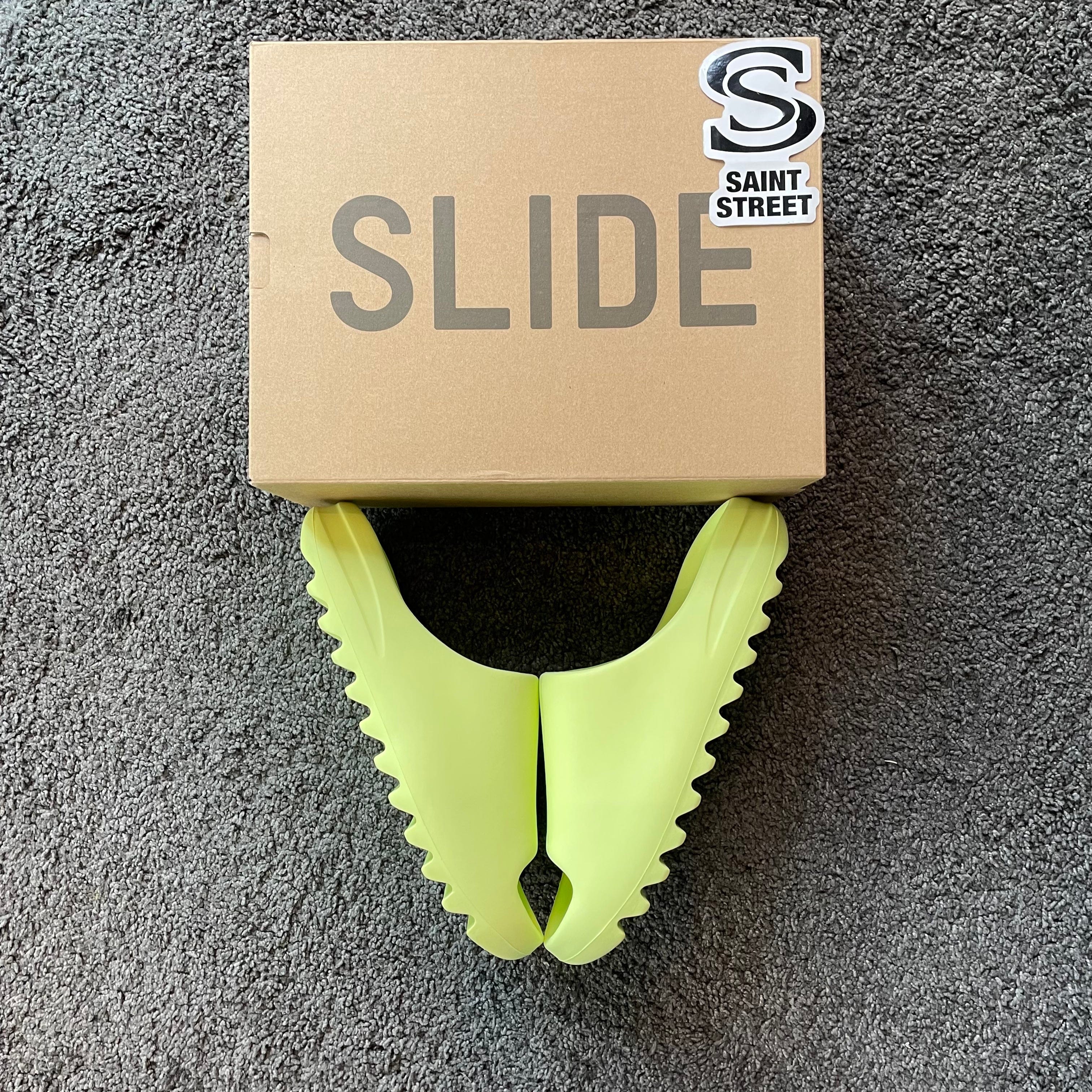 Yeezy Adidas x Yeezy Slide Green Glow