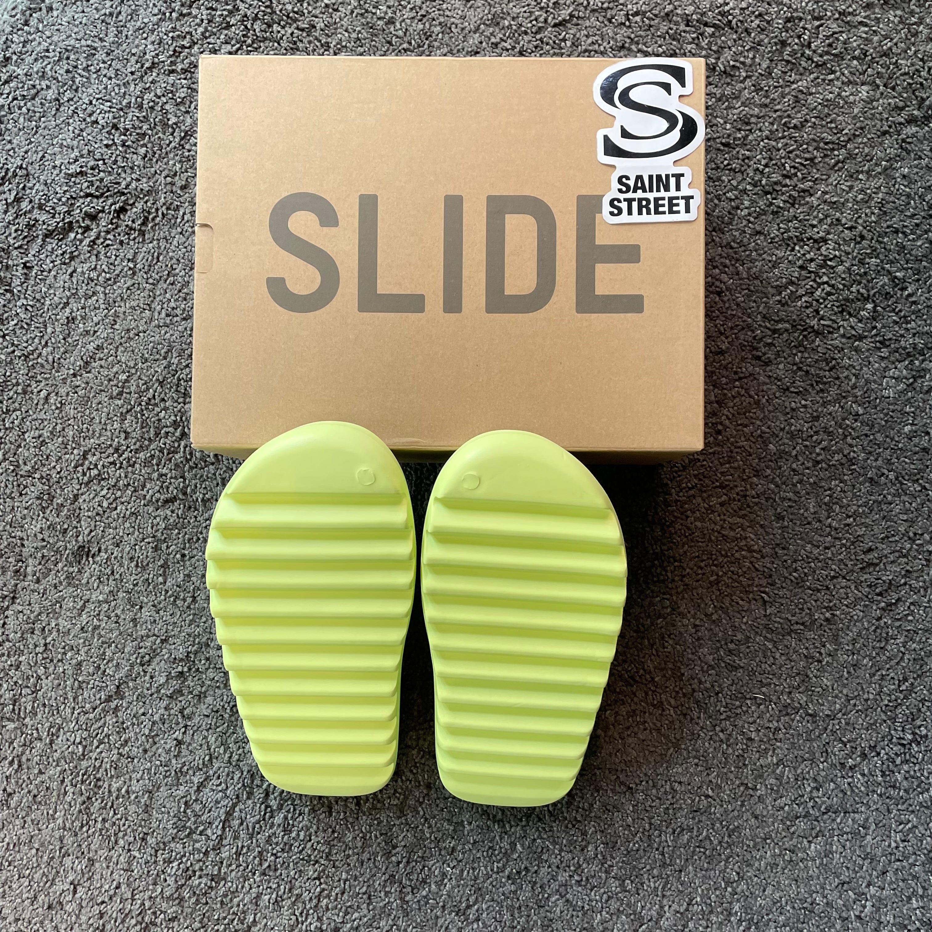 Yeezy Adidas x Yeezy Slide Green Glow