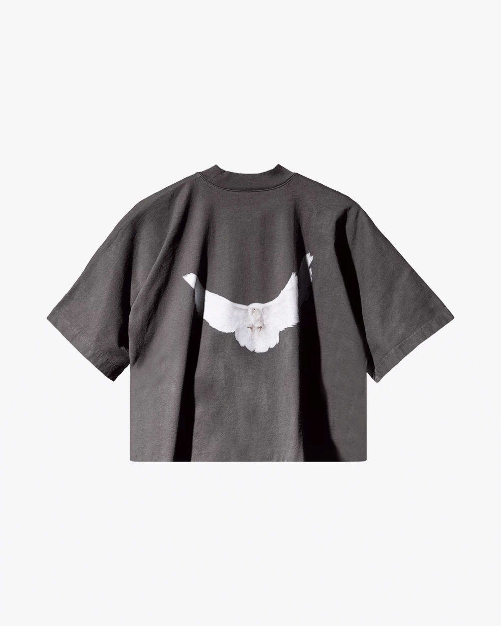 YEEZY GAP ENGINEERED BY BALENCIAGA DOVE 3/4 SLEEVE DARK GREY NO SEAM T-Shirt