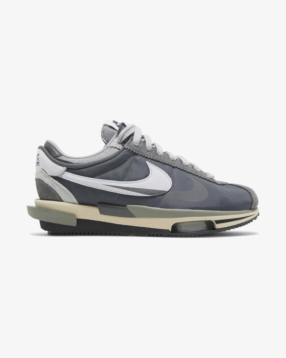 NIKE x SACAI ZOOM CORTEZ SP IRON GREY