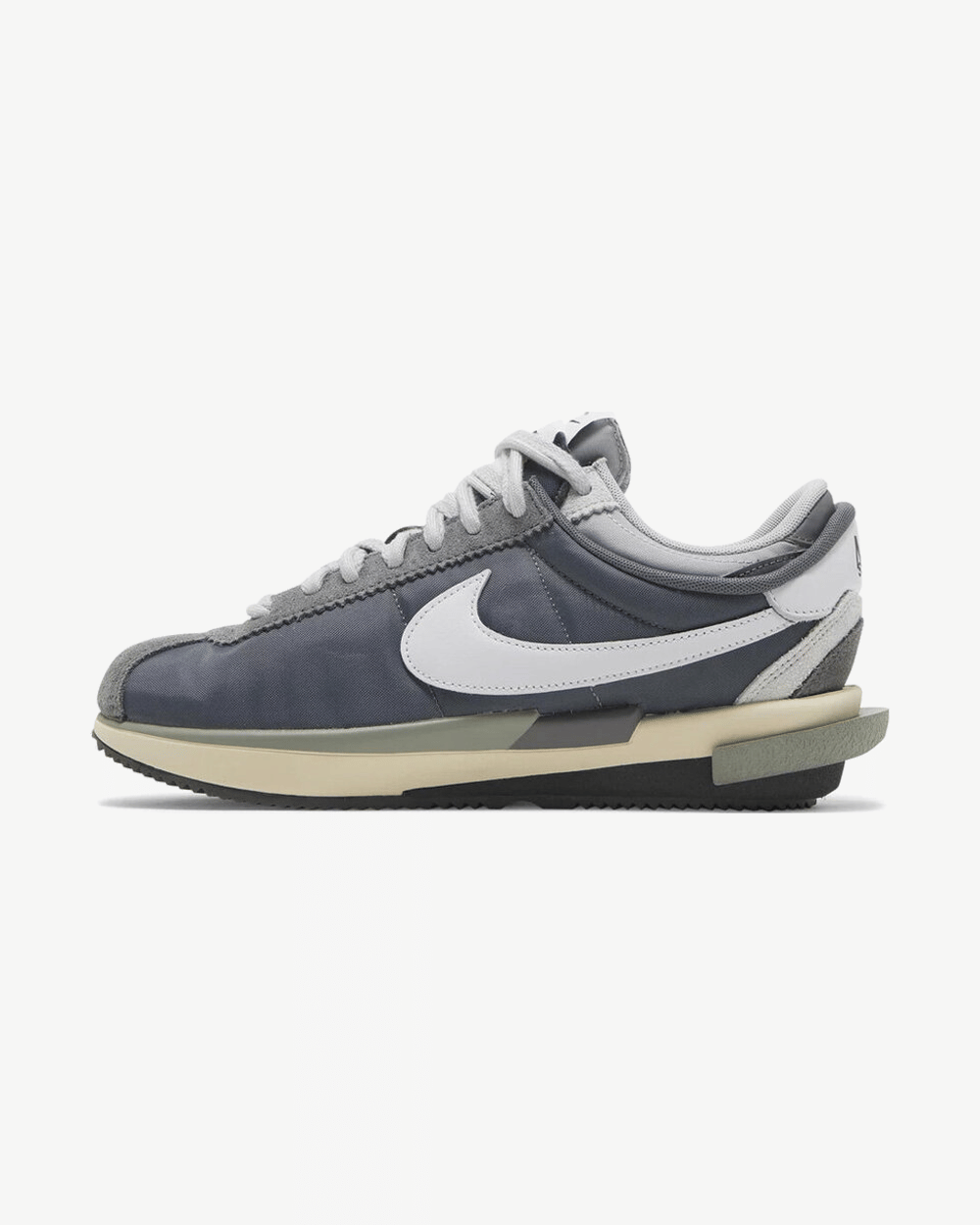 NIKE x SACAI ZOOM CORTEZ SP IRON GREY