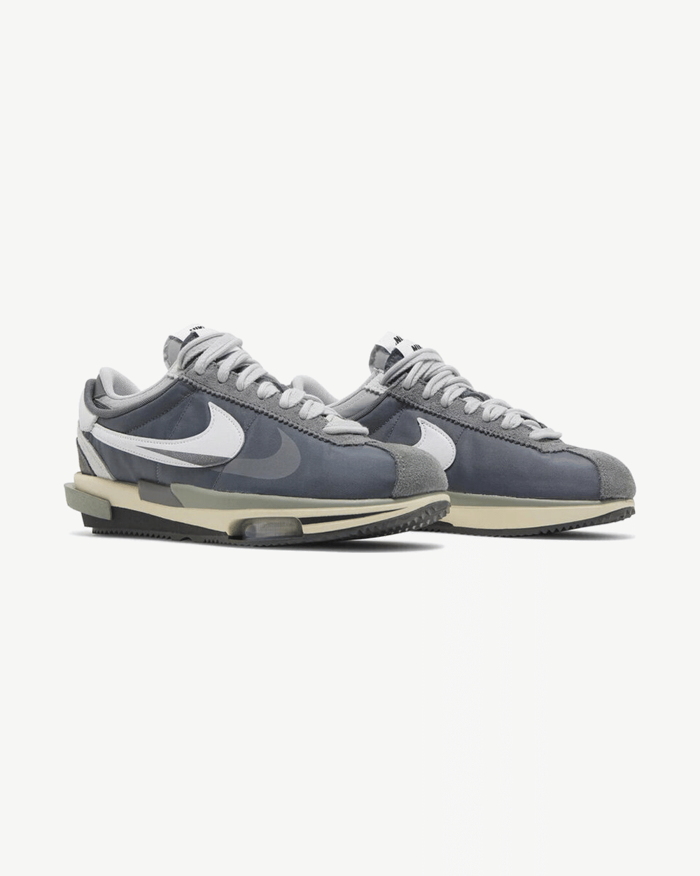 NIKE x SACAI ZOOM CORTEZ SP IRON GREY