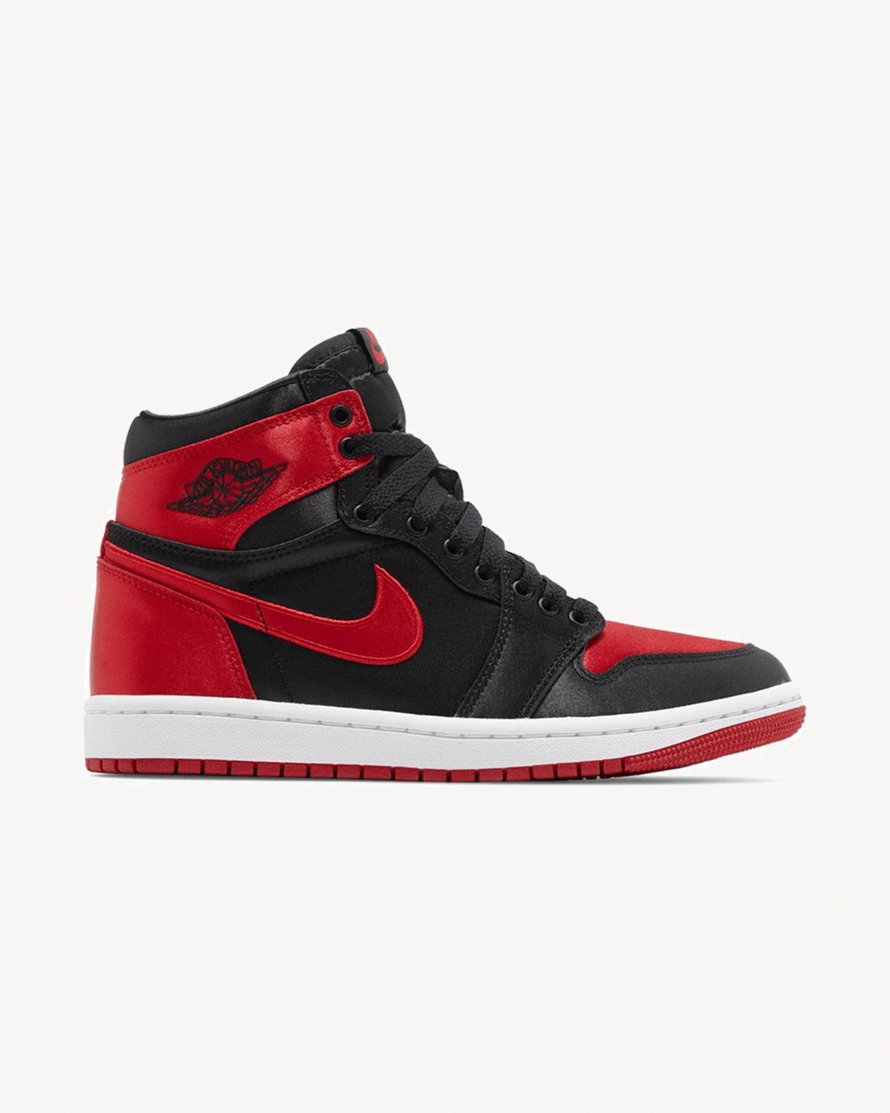 NIKE AIR JORDAN1 HIGH RETRO OG SATIN BRED WMNS US7.5M / US9W / EU40.5