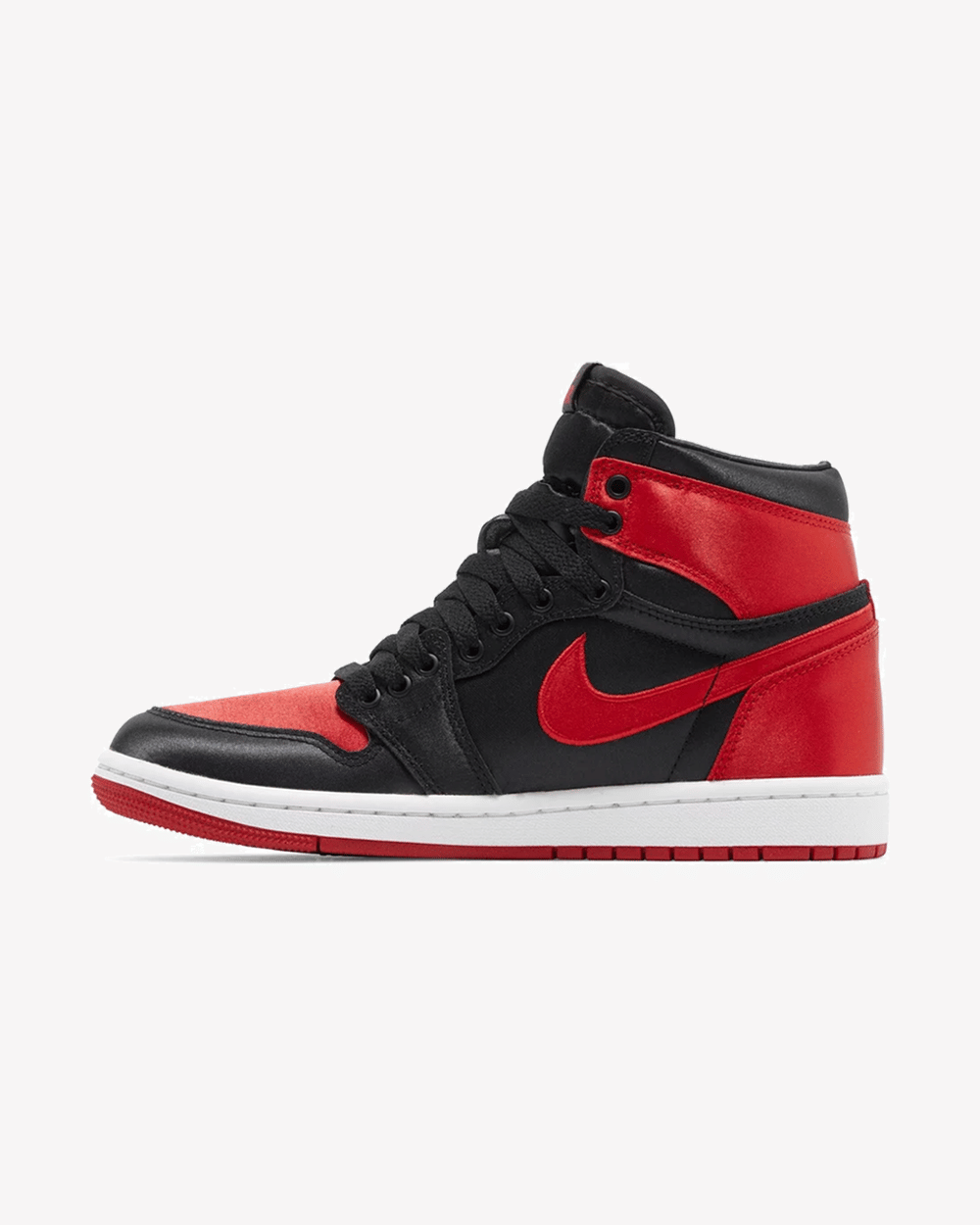 NIKE AIR JORDAN1 HIGH RETRO OG SATIN BRED WMNS US7.5M / US9W / EU40.5