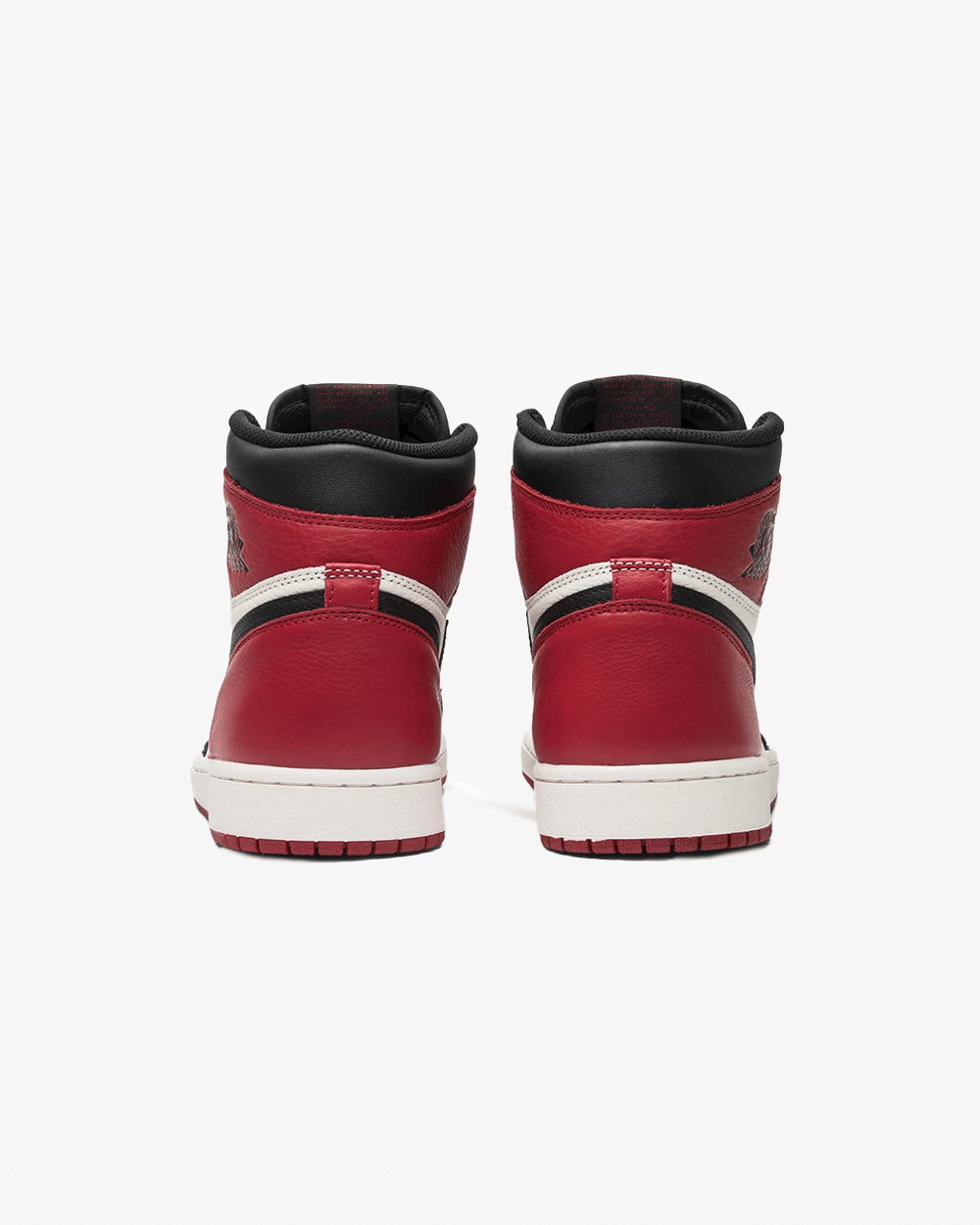 NIKE AIR JORDAN1 RETRO HIGH OG BRED TOE 2018
