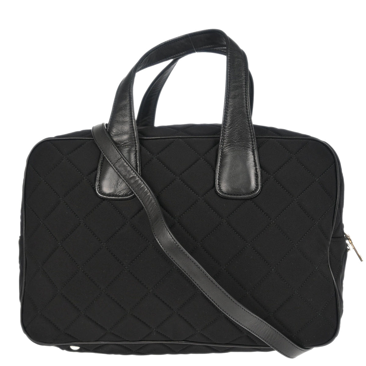Prada Black Nylon 2way Shoulder Handbag