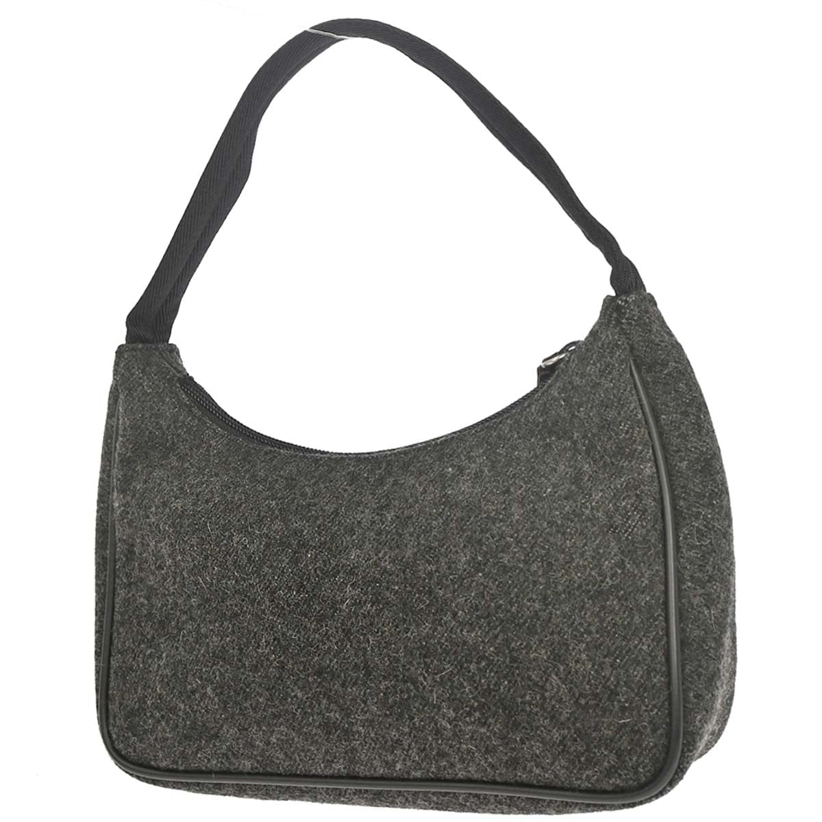 Prada Sports Gray Wool Handbag