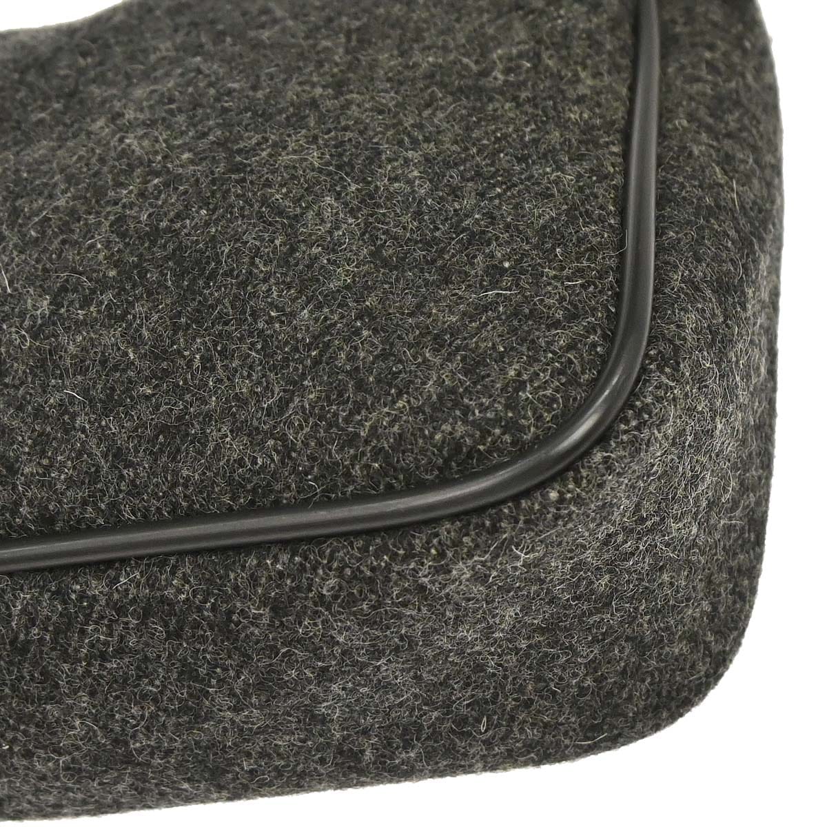 Prada Sports Gray Wool Handbag
