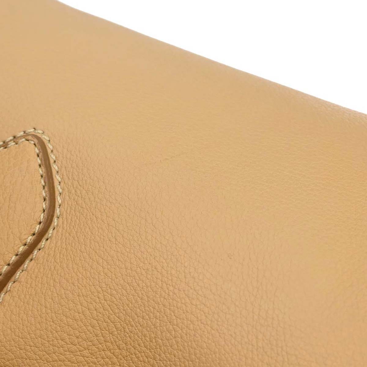 Prada Beige Leather Easy Bag Handbag