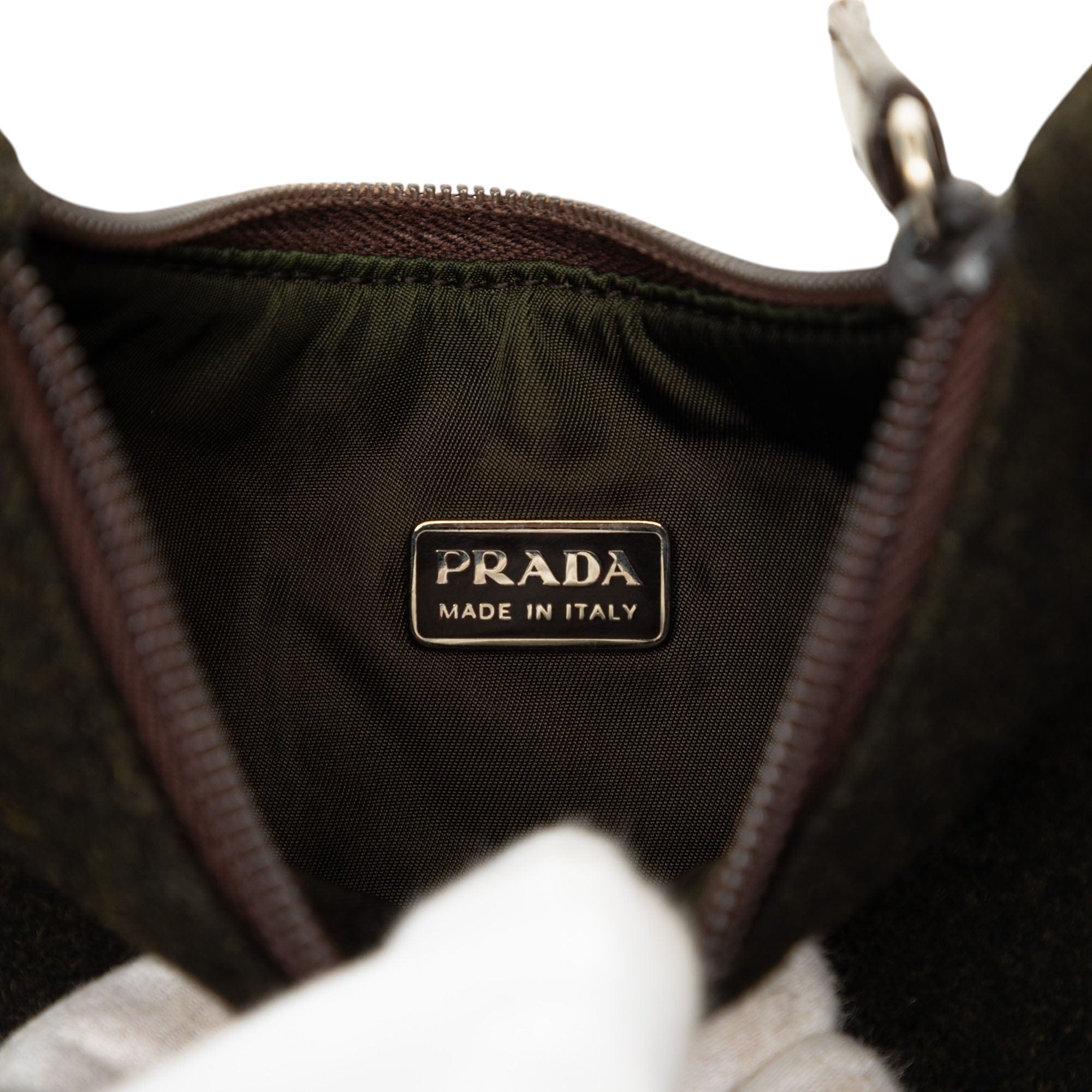 Prada Sports Line Wool Handbag
