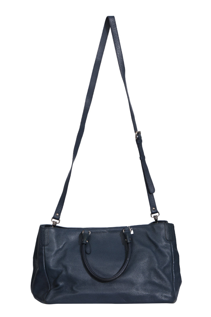 Versace La Medusa Leather Handbag