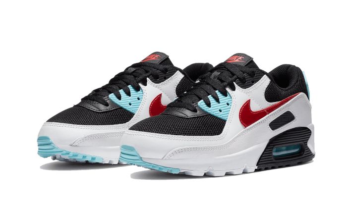 Nike Air Max 90 Aqua Red White Black