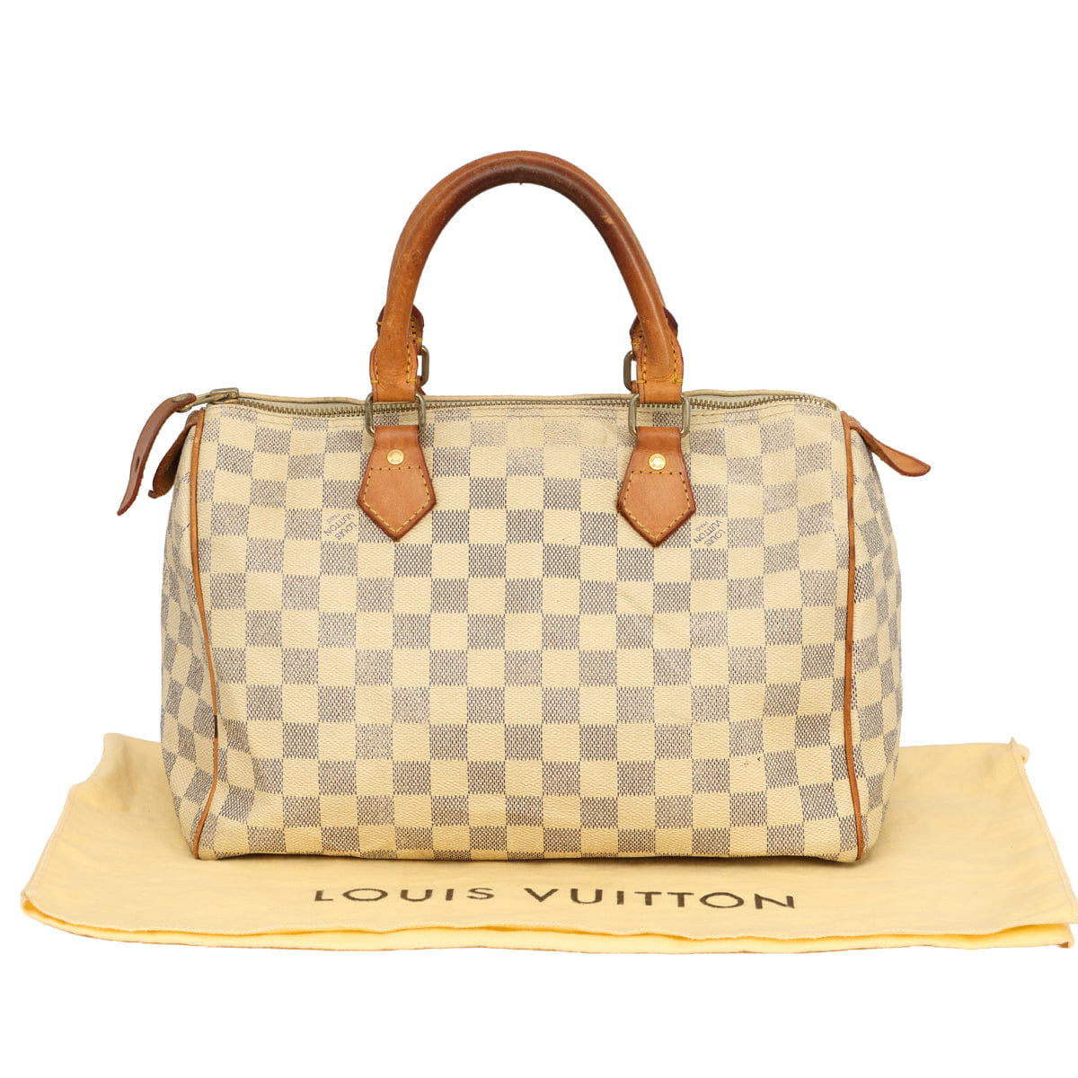 LOUIS VUITTON DAMIER CHECKSAZUR SPEEDY30 HANDBAG