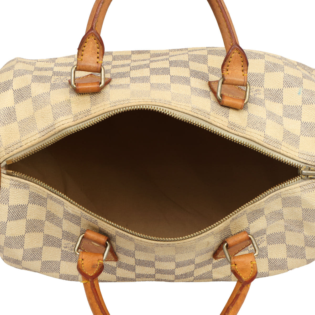 LOUIS VUITTON DAMIER CHECKSAZUR SPEEDY30 HANDBAG