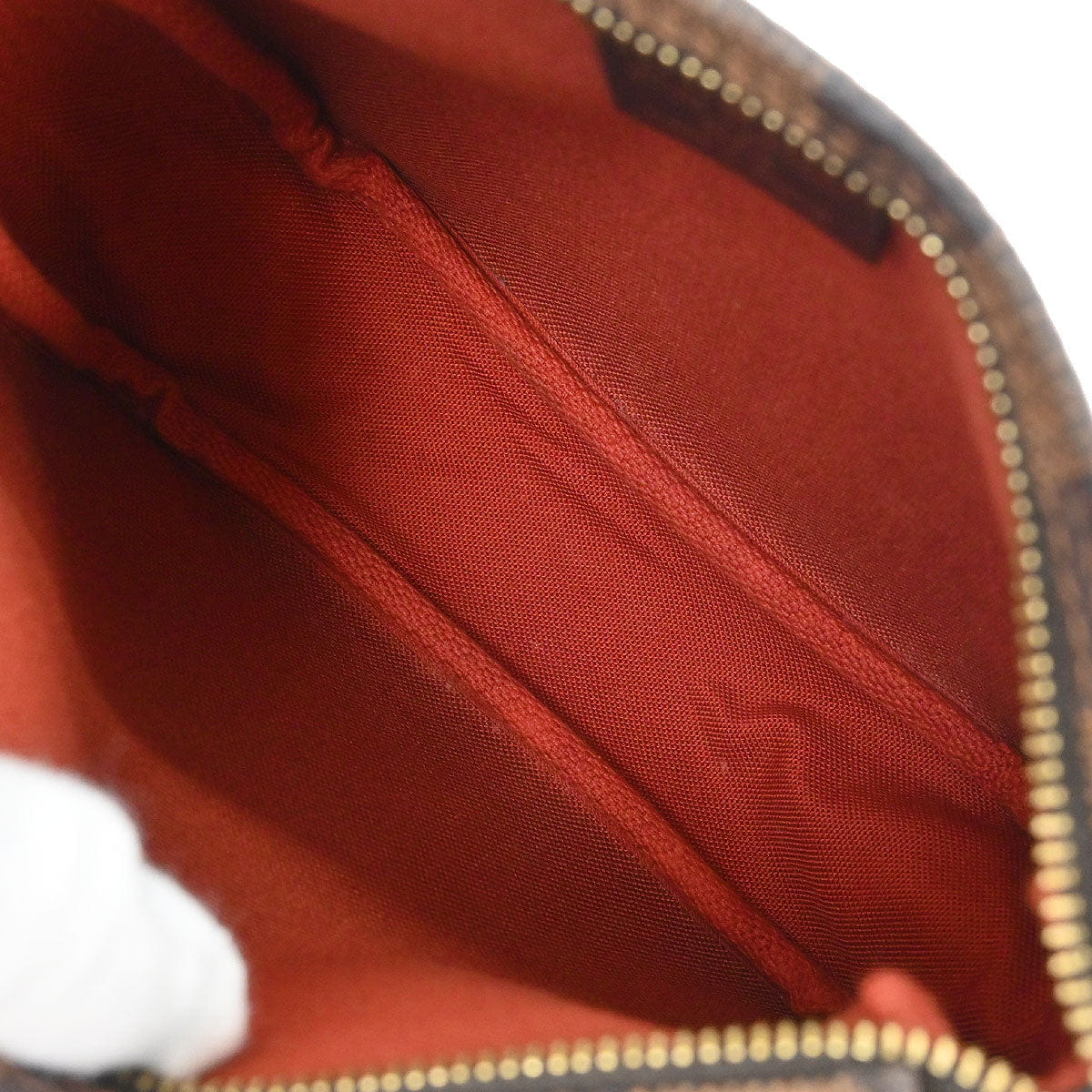 Louis Vuitton 2001 Damier Trousse Makeup Handbag N51982