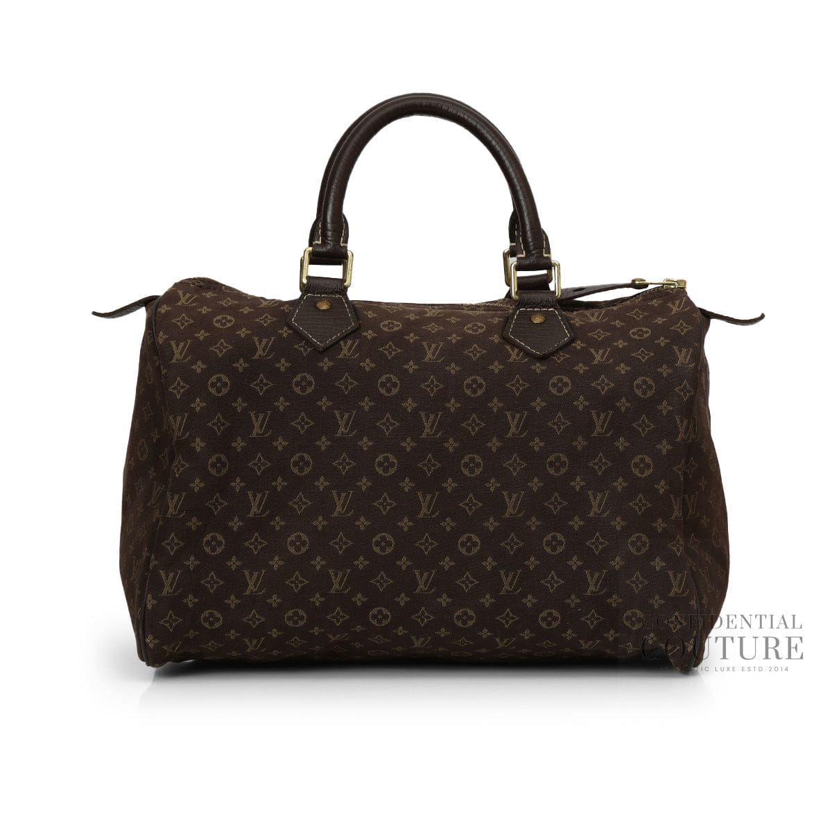 Louis Vuitton Monogram Mini Lin Speedy 30 Bag