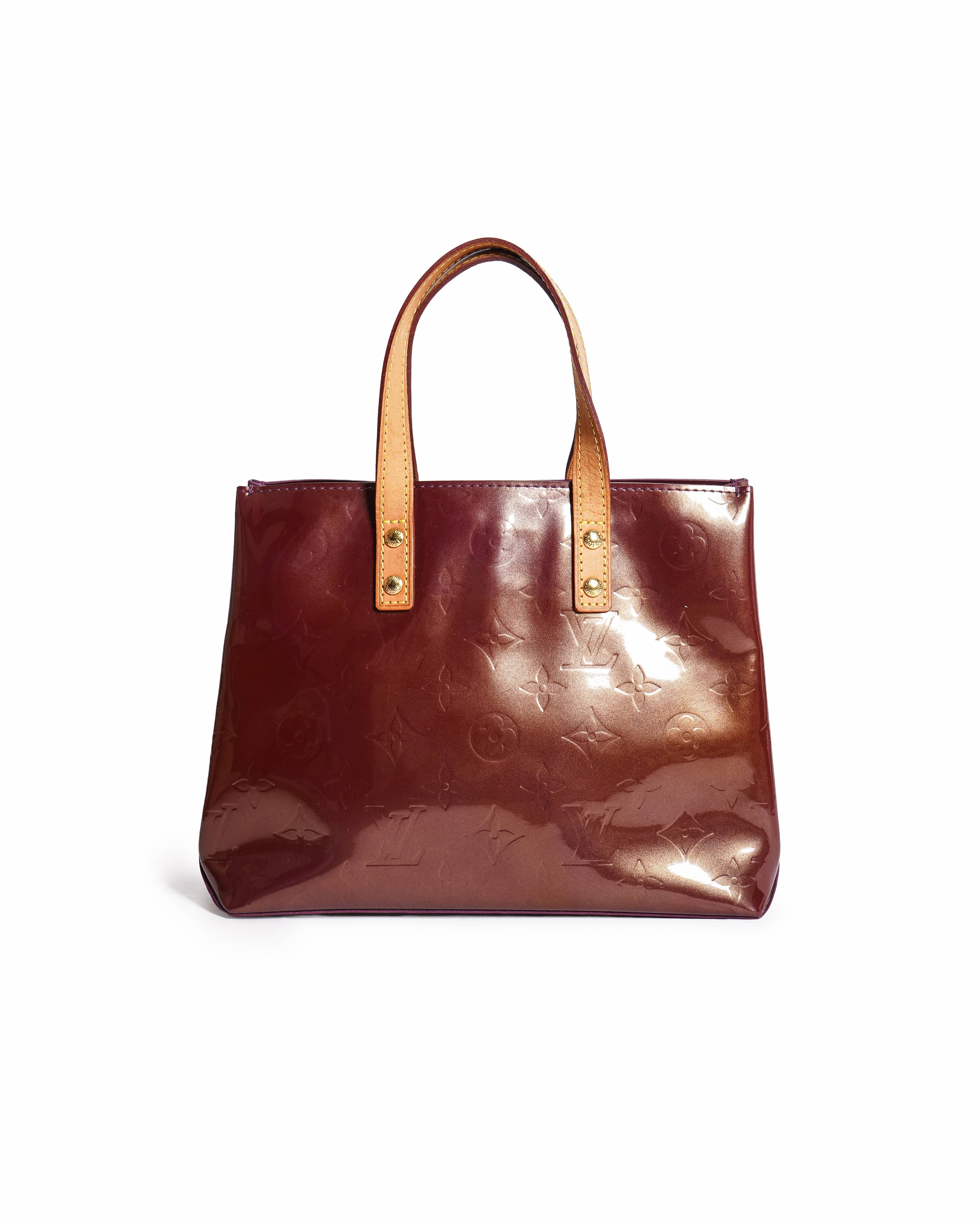 Louis Vuitton Brentwood patent leather handbag