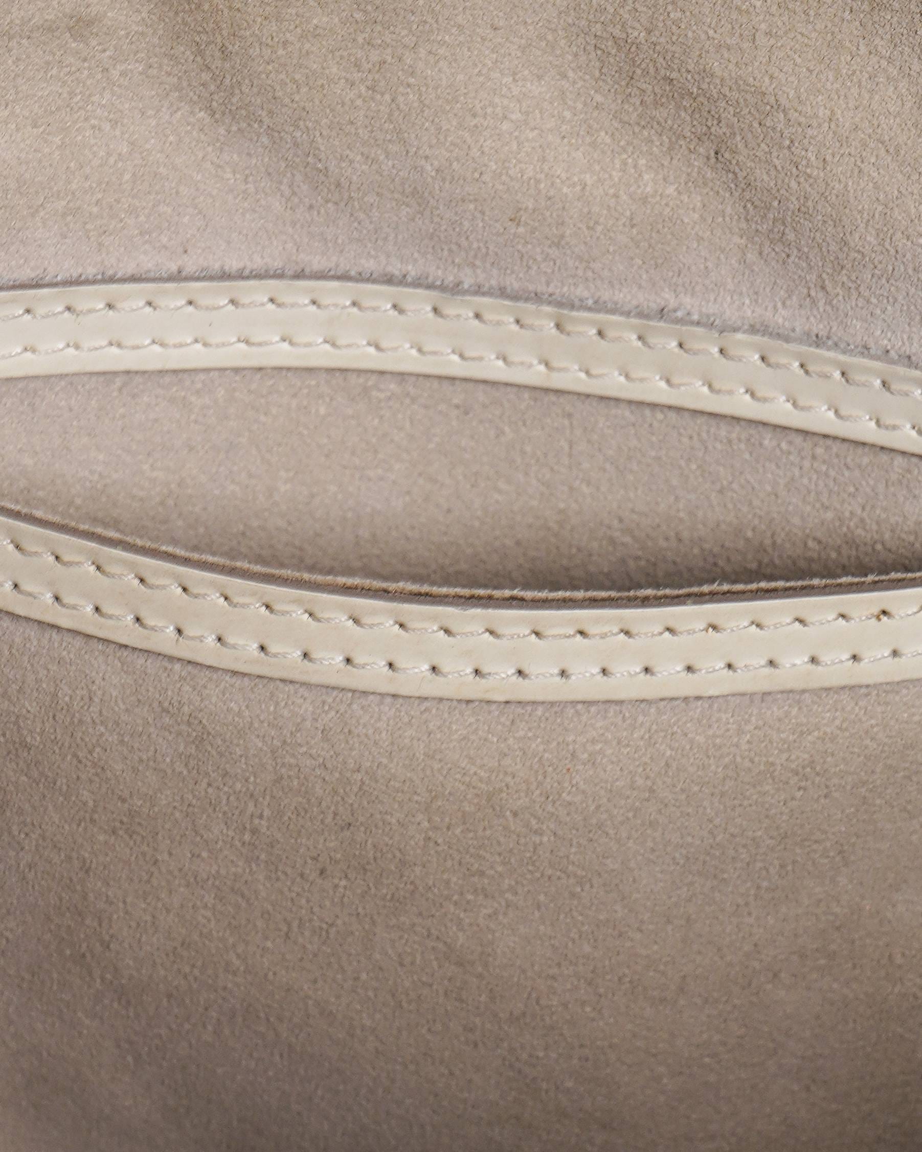 Louis Vuitton Alma PM in White Epi Leather Handbag