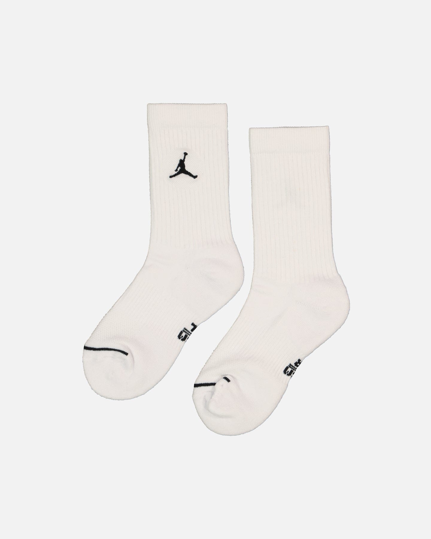 Air Jordan Jordan Unisex Jordan Everyday Cushioned Crew Socks 3 Pack White/Black