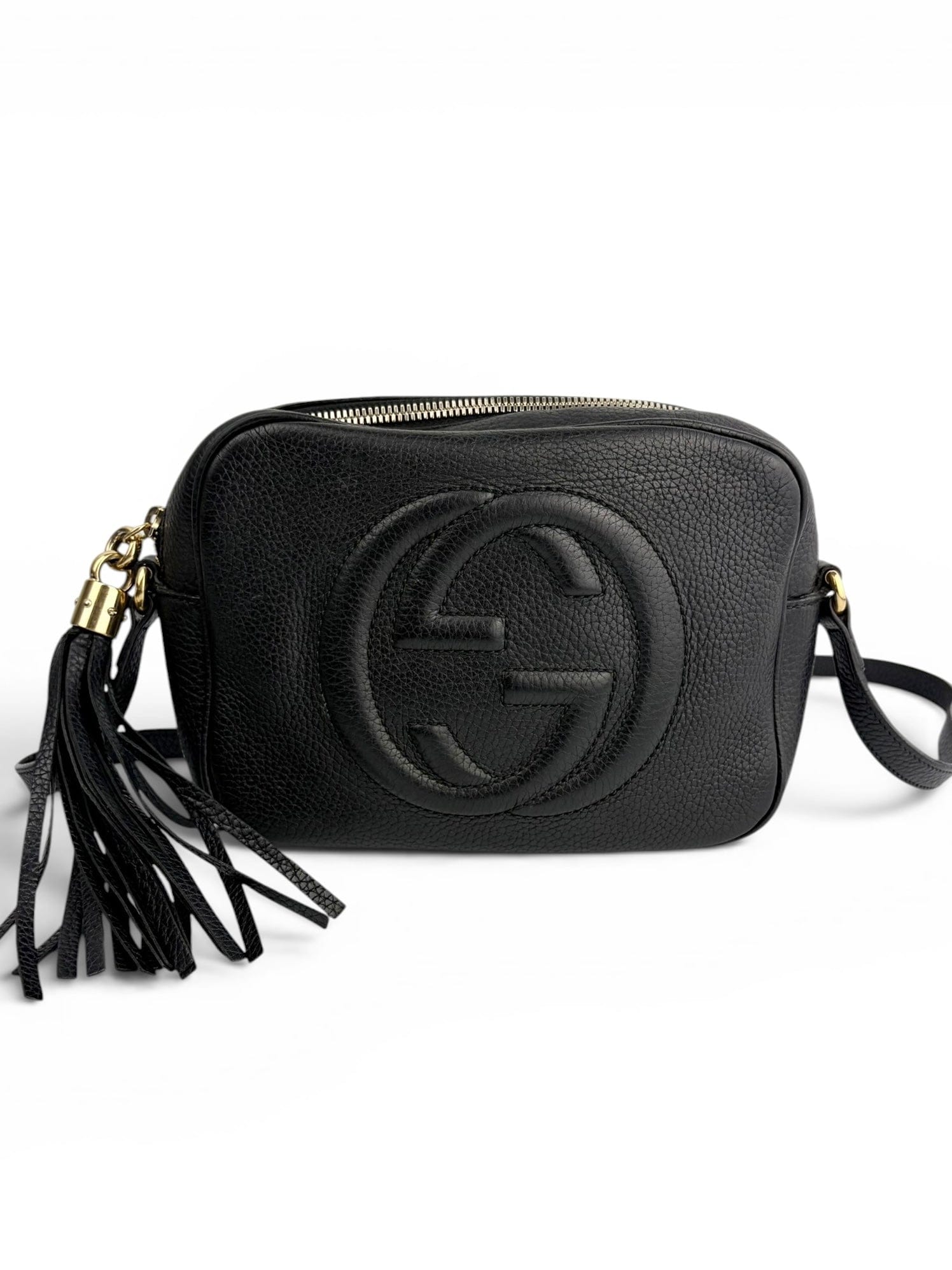 Gucci Black Leather Soho Disco Crossbody
