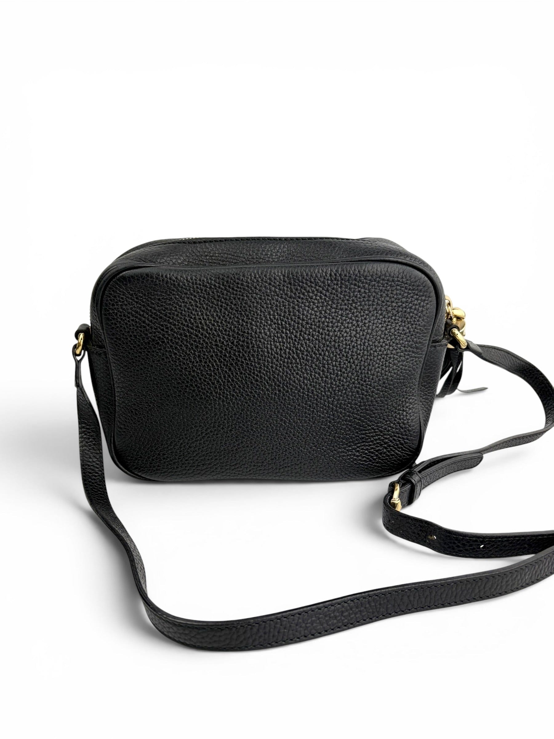 Gucci Black Leather Soho Disco Crossbody