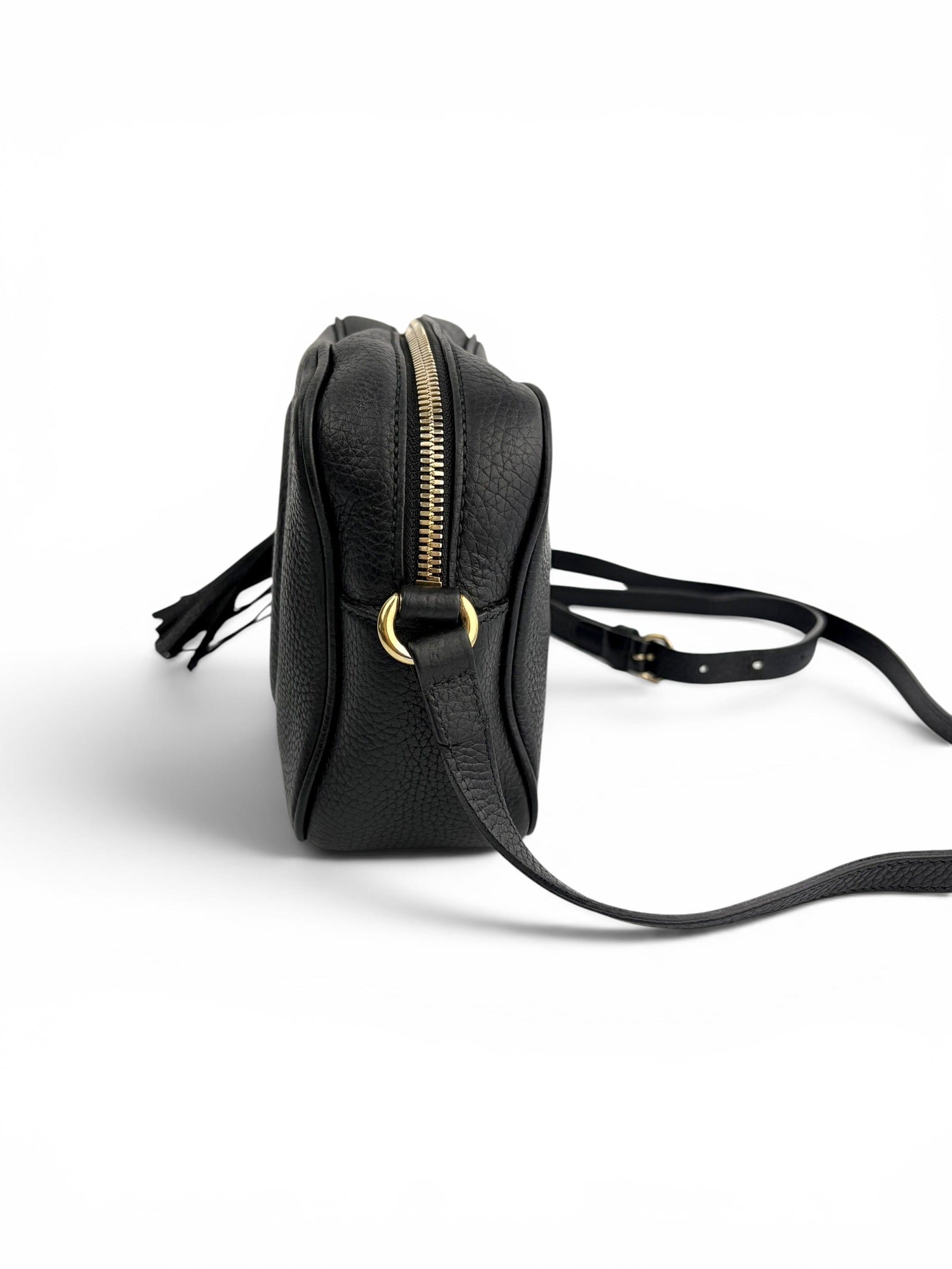 Gucci Black Leather Soho Disco Crossbody