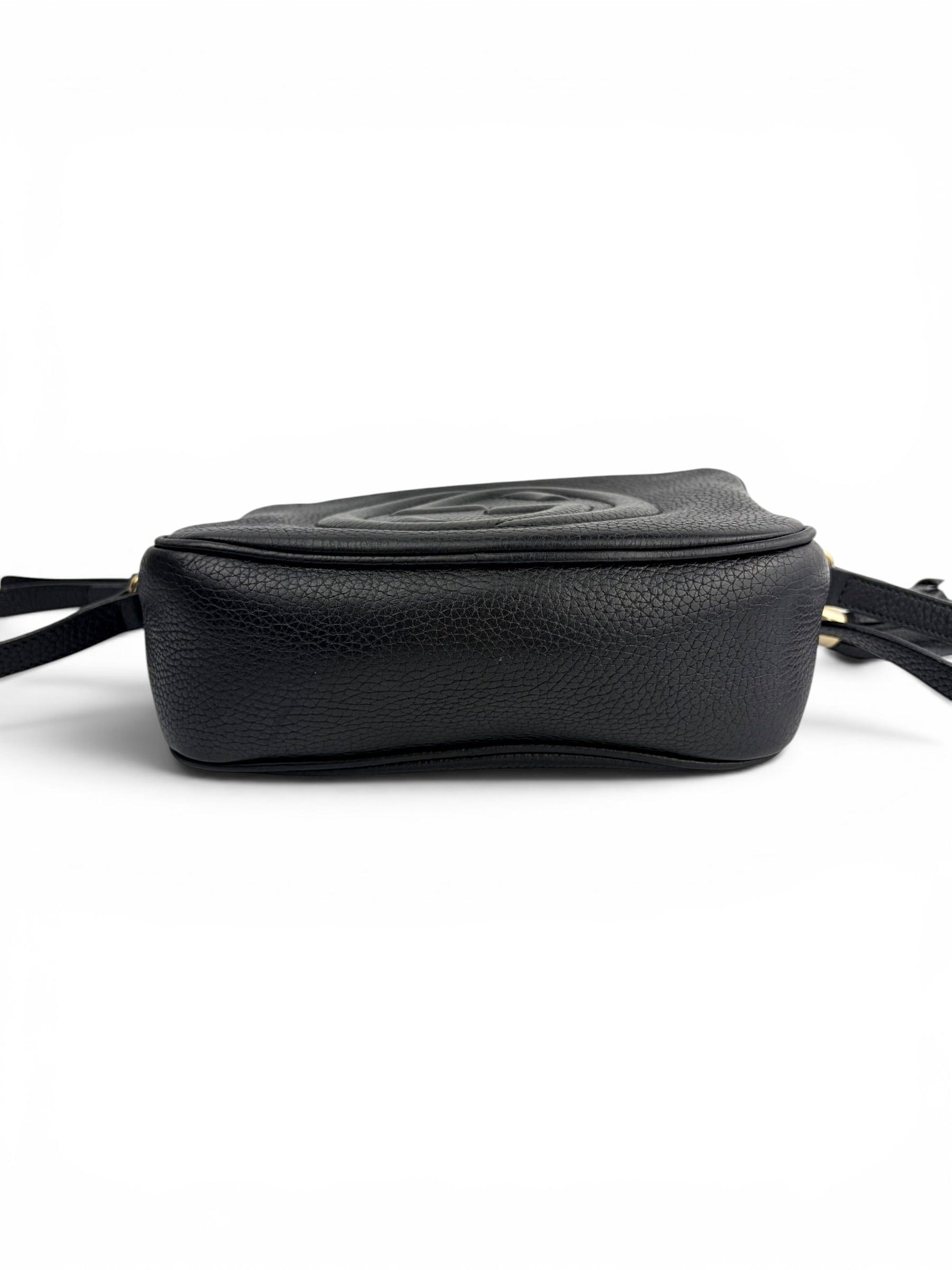 Gucci Black Leather Soho Disco Crossbody