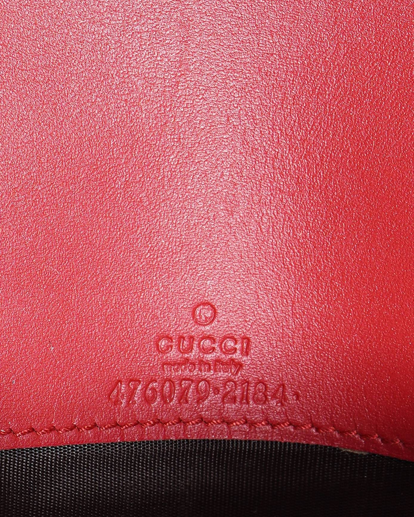 Gucci Multicolor Leather Queen Margaret Crossbody Bag