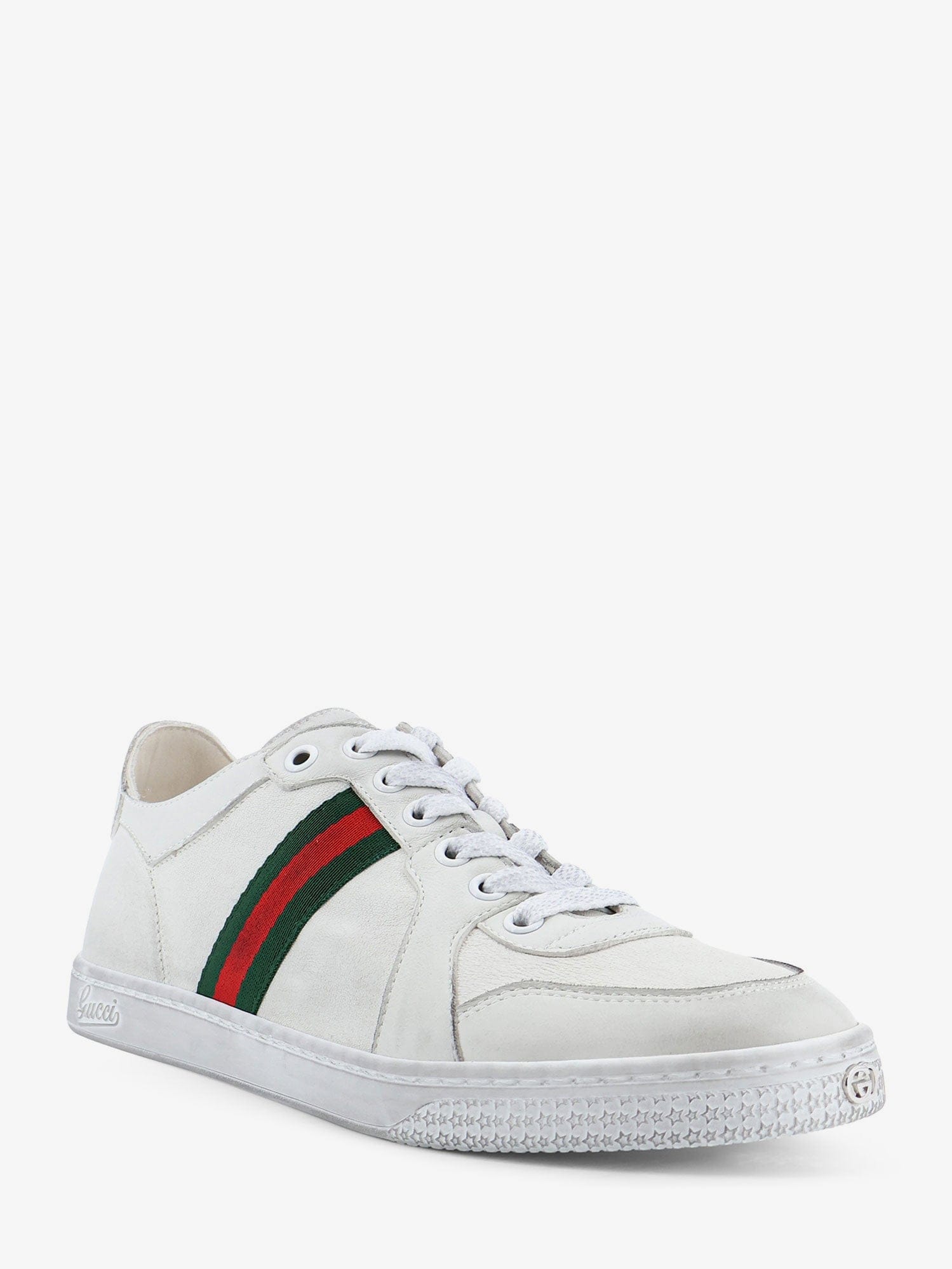 Gucci Stretch leather sneakers