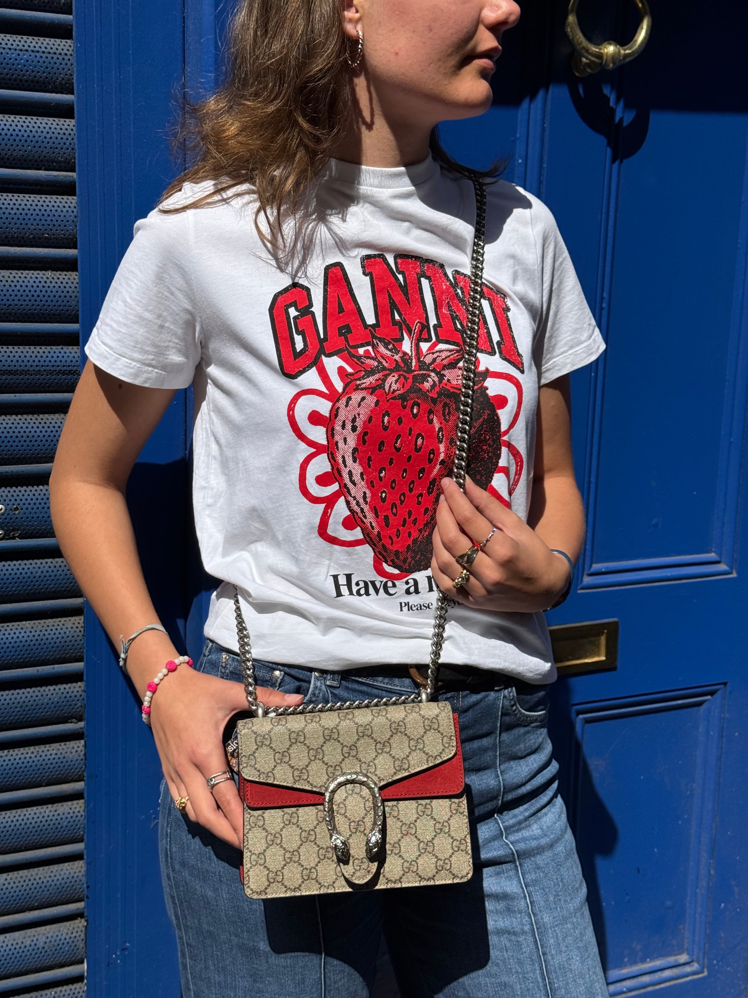Gucci GG Supreme Monogram Canvas Dionysus Small Crossbody