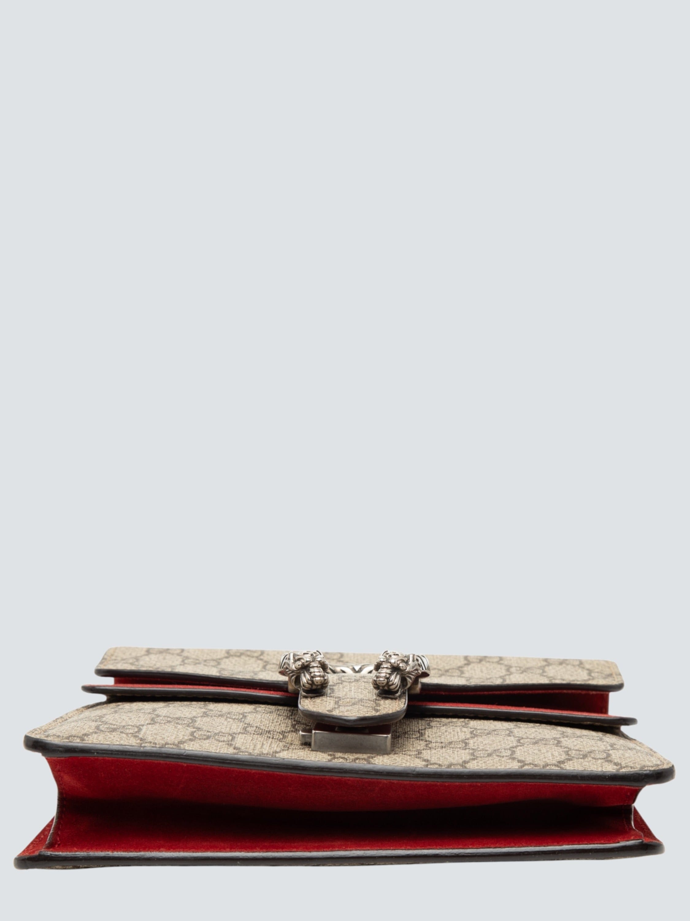 Gucci GG Supreme Monogram Canvas Dionysus Small Crossbody