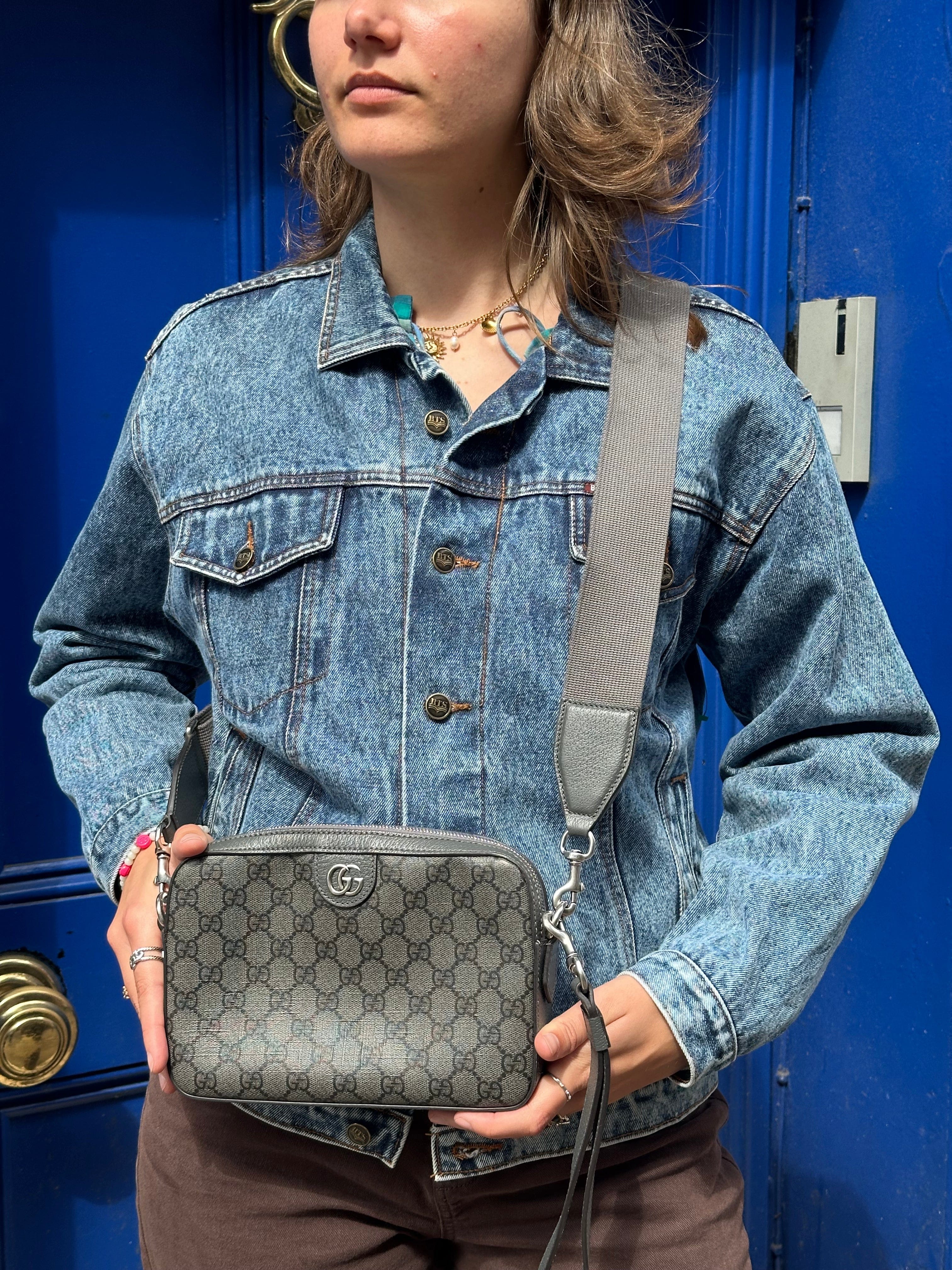 Gucci Monogram Ophidia GG Supreme Crossbody